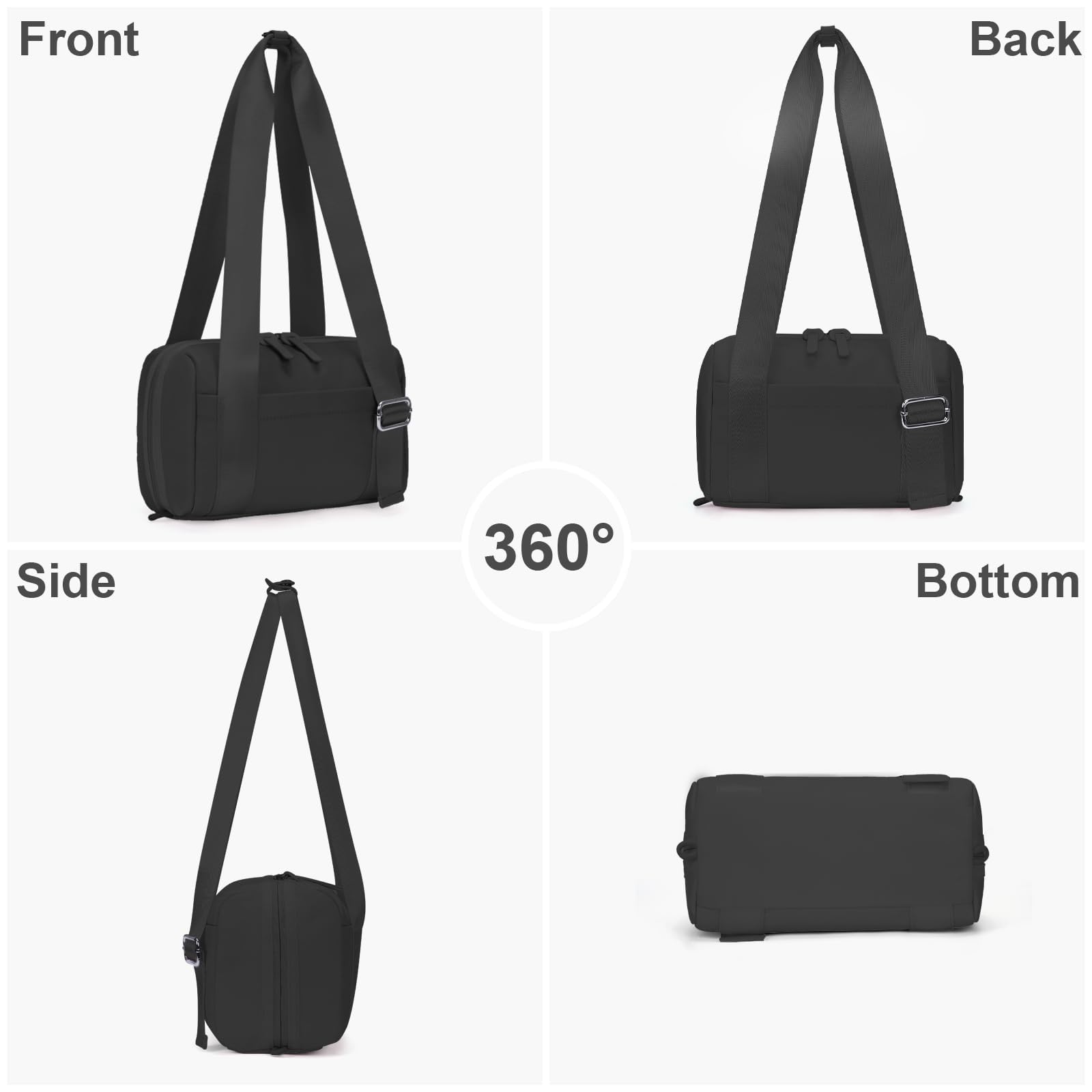 Mini Gym Duffle Bag for Women - Lightweight Pink Workout & Travel Tote for Yoga, Fitness & Sports