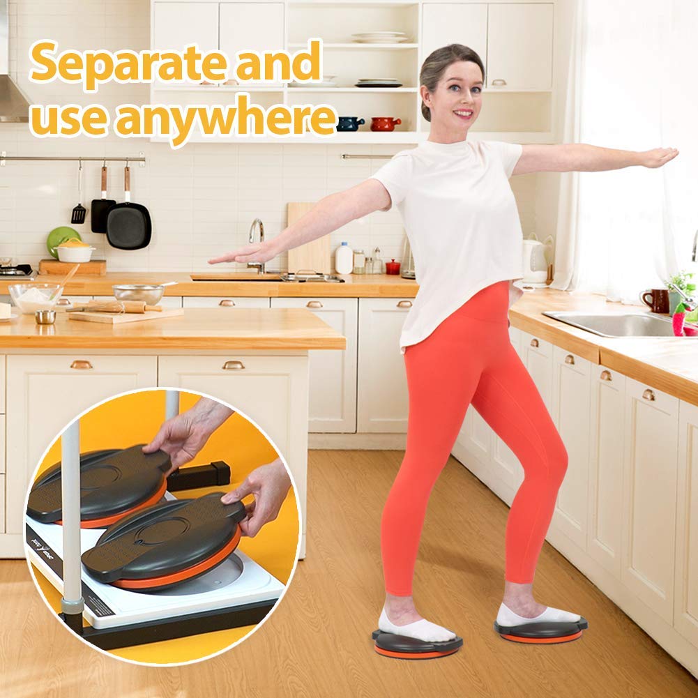 Premium HOMT Home Pilates & Yoga Equipment - 24lb/11kg Portable & Silent with Online Video Streaming & App - Perfect for Home Workouts, Studio Training & Travel Fitness