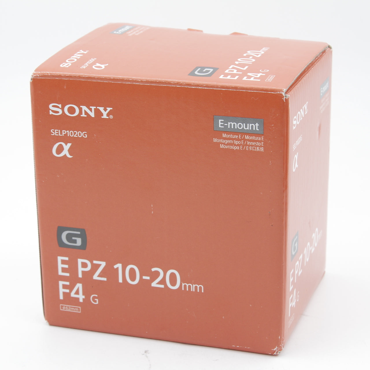Open Box Sony E 10-20mm f/4 PZ G Lens - Wide-Angle Power Zoom for Vlogging & Landscape Photography