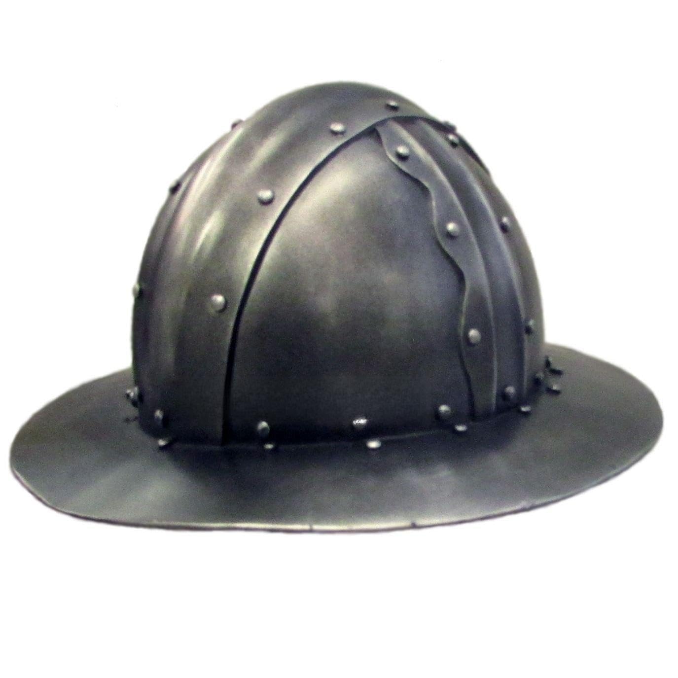 NauticalMart Medieval LARP Armor Kettle Helmet - Authentic Steel Battle Helmet for Cosplay, Renaissance Fairs & Live Action Role Playing (LARP) - Perfect for Historical Reenactments & Fantasy Costumes