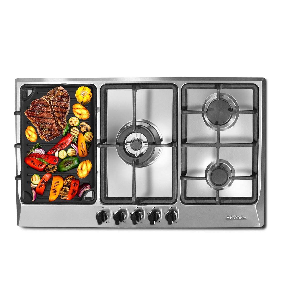 Non-Stick Griddle Pan for Gas Cooktops - Large 20