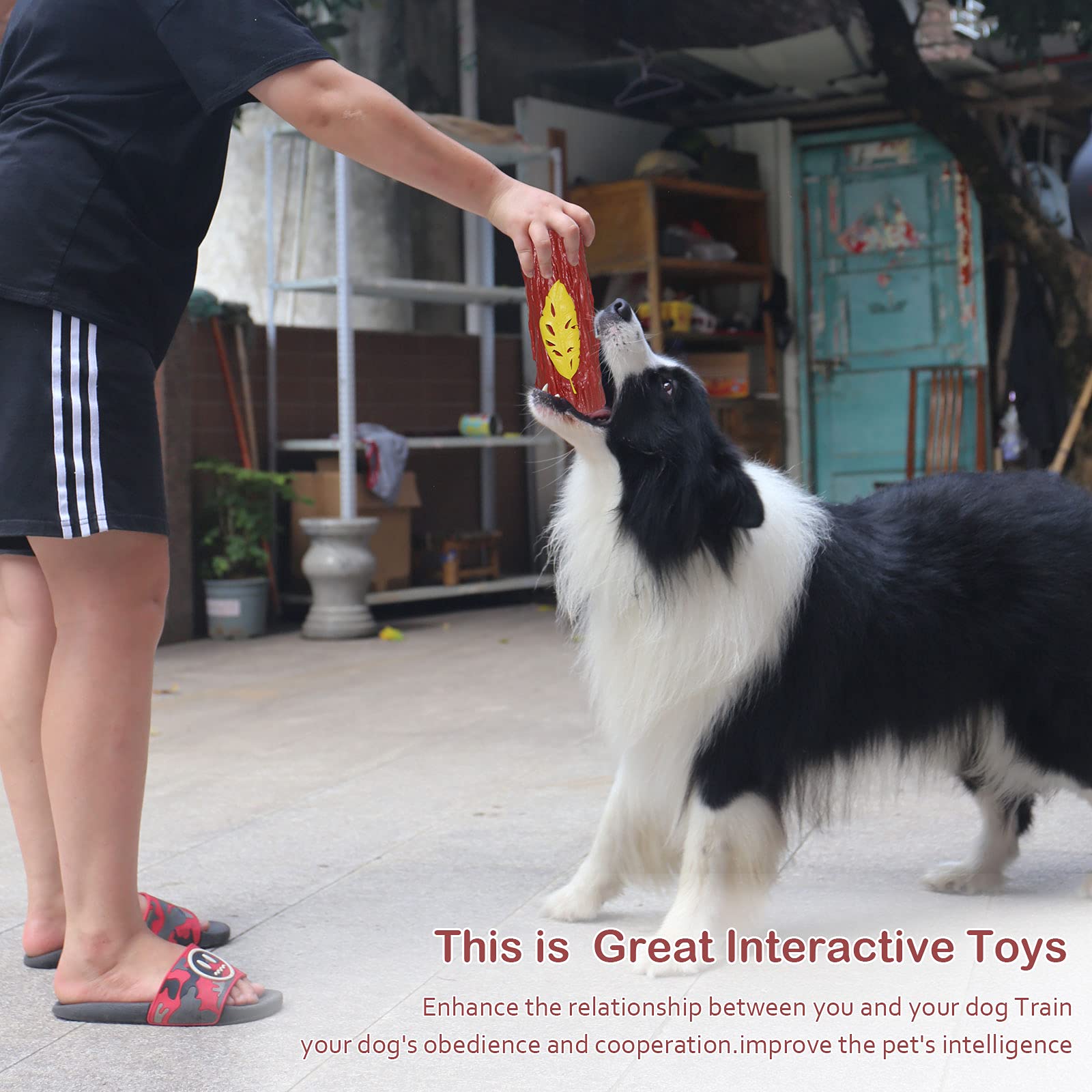 Indestructible Dog Chew Toys for Aggressive Chewers - Heavy Duty Chew Toys for Small, Medium & Large Breed Dogs - Durable XXL Dog Bone for Powerful Jaws - Perfect for Teething, Anxiety Relief & Playtime
