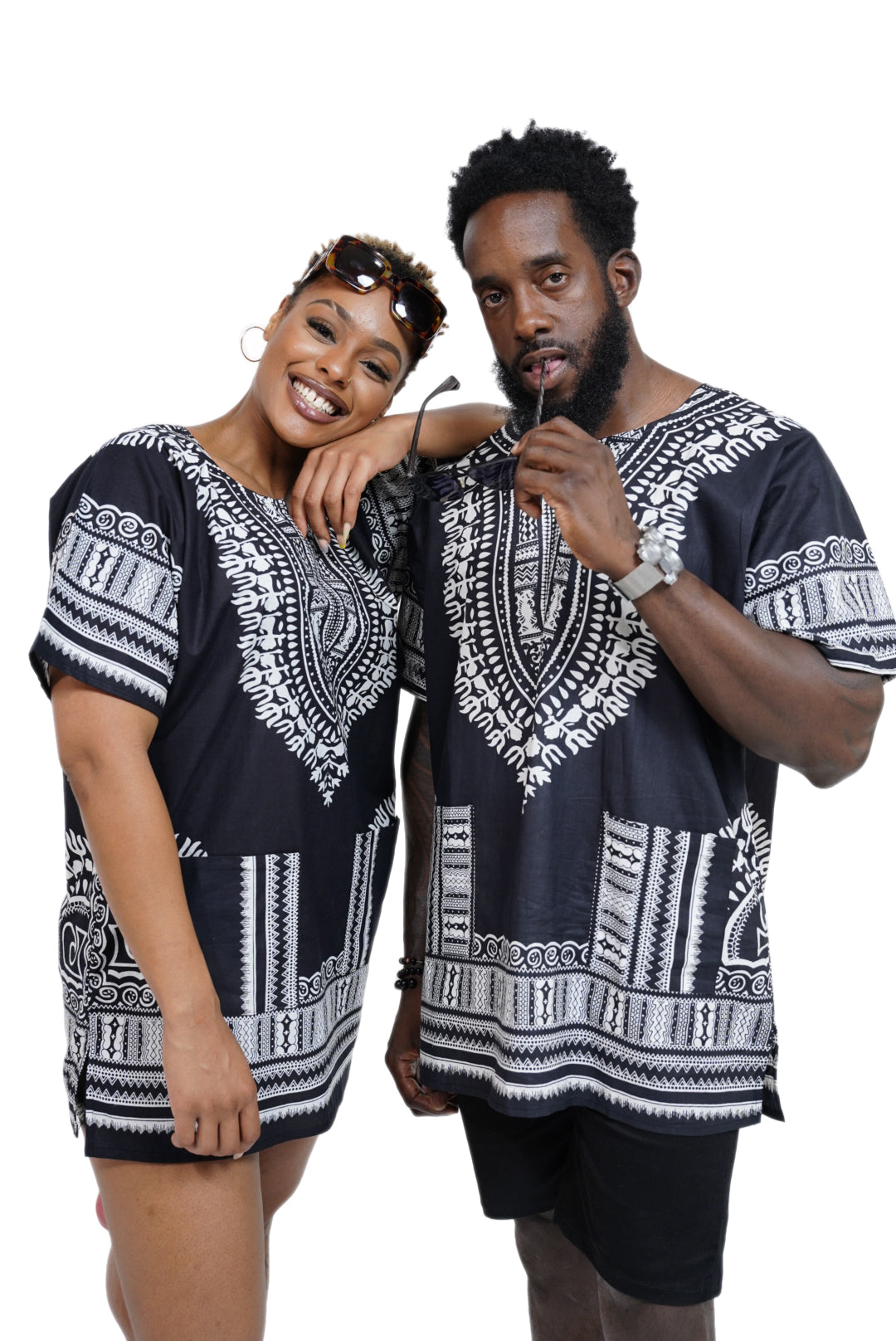 African Print Unisex Dashiki Shirt for Men & Women | Traditional Ankara Cotton Tunic Top | Perfect for Festivals, Concerts, Cruises & Outdoor Events | DP3578