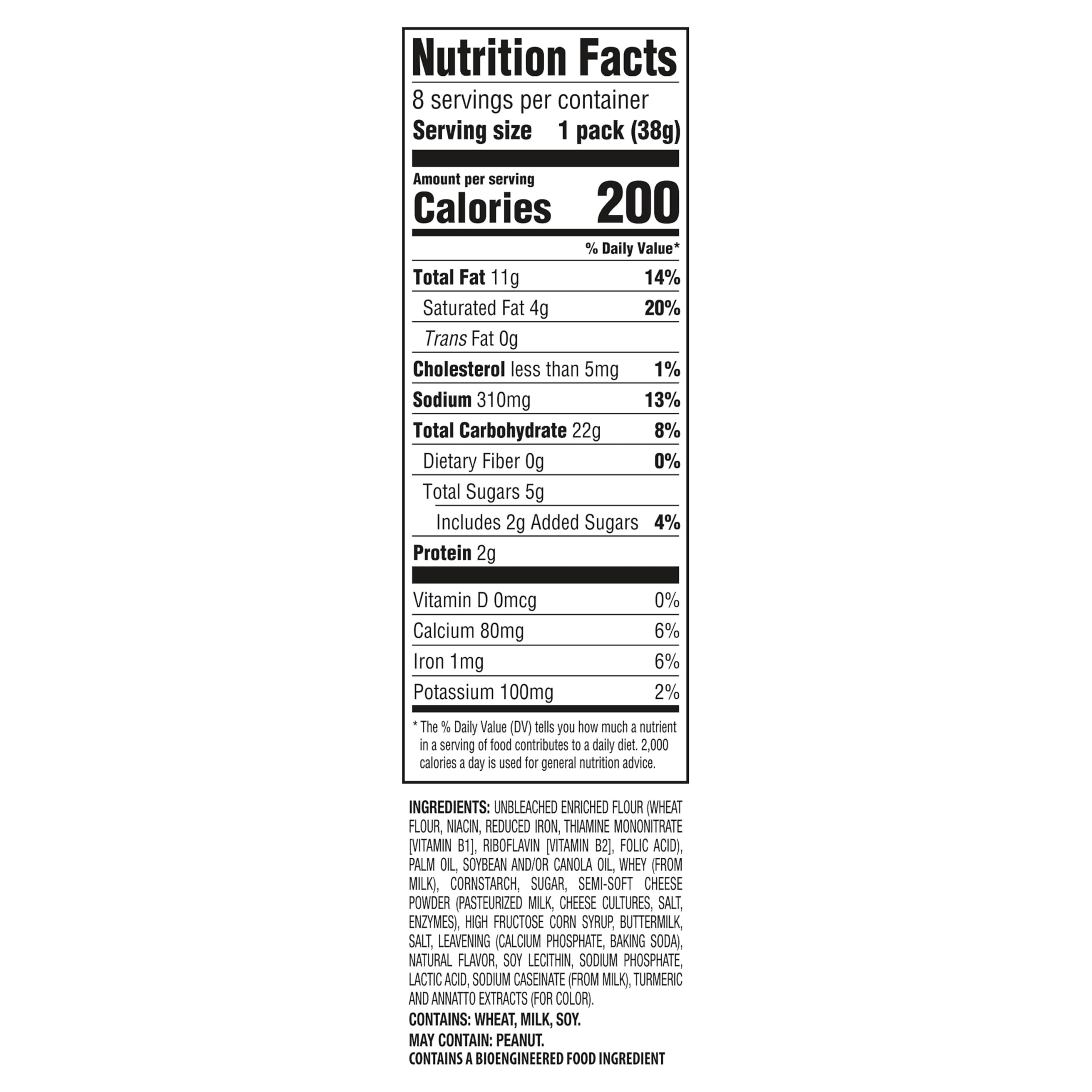 RITZ Cheese Sandwich Crackers - 112 Individually Wrapped Snack Packs (14 Boxes, 6 Crackers Each) - Perfect for School Lunches, Office Snacks & On-the-Go Treats