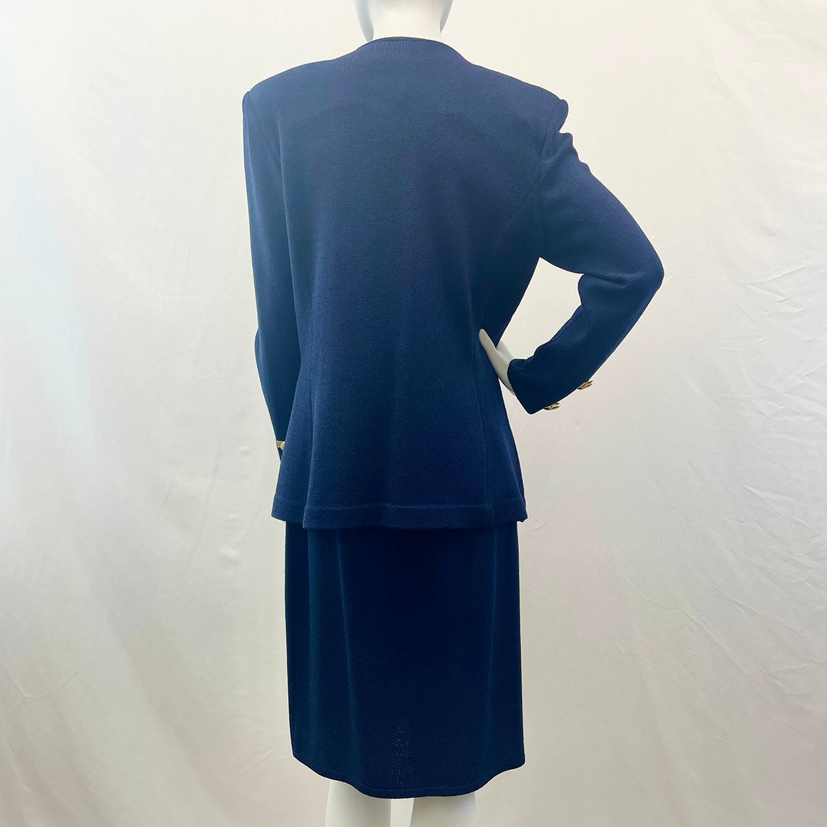 St. John Skirt Suit for Women - Elegant Two-Piece Business Outfit | Perfect for Office, Meetings & Professional Events
