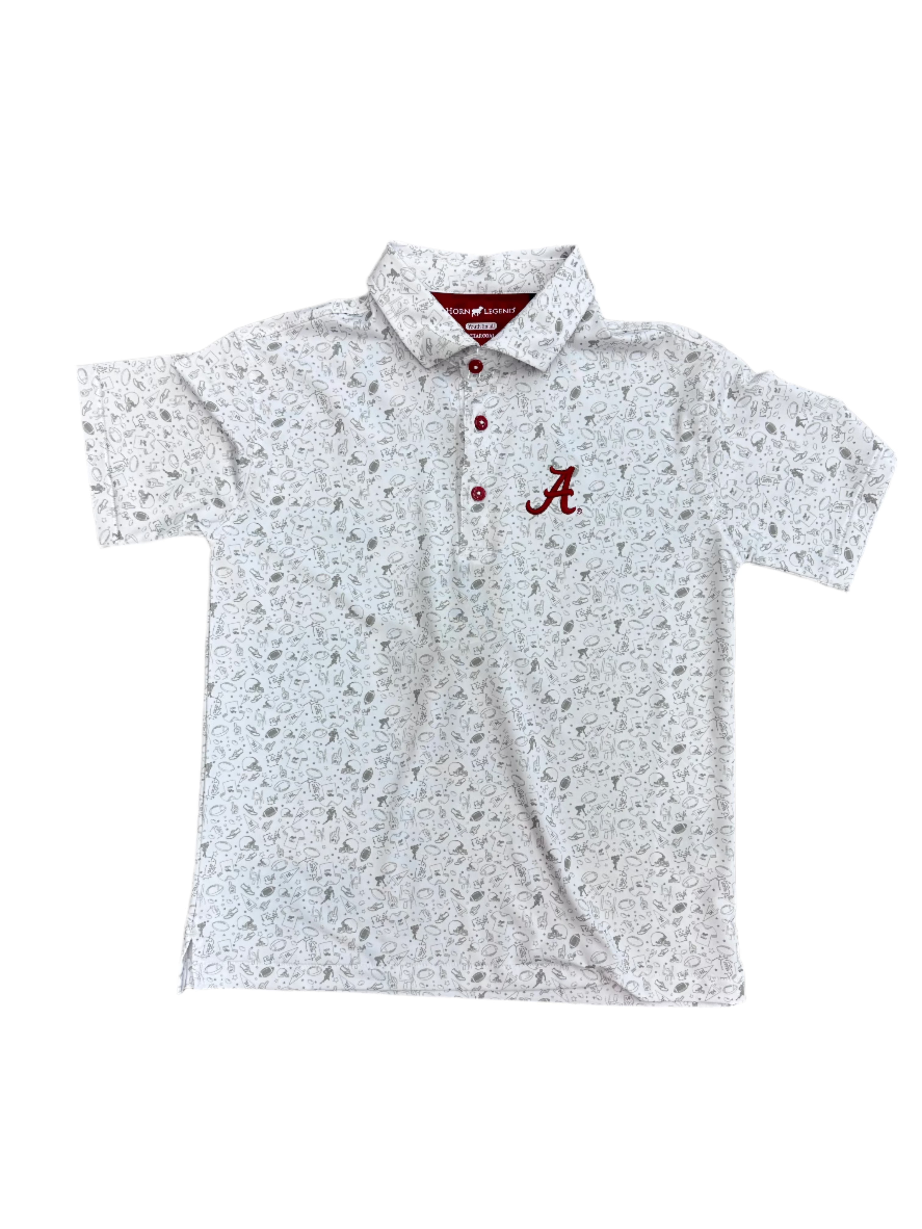 Boys' Horn Legend UA Polo Shirt - Breathable & Stylish Athletic Top for School, Sports & Casual Wear