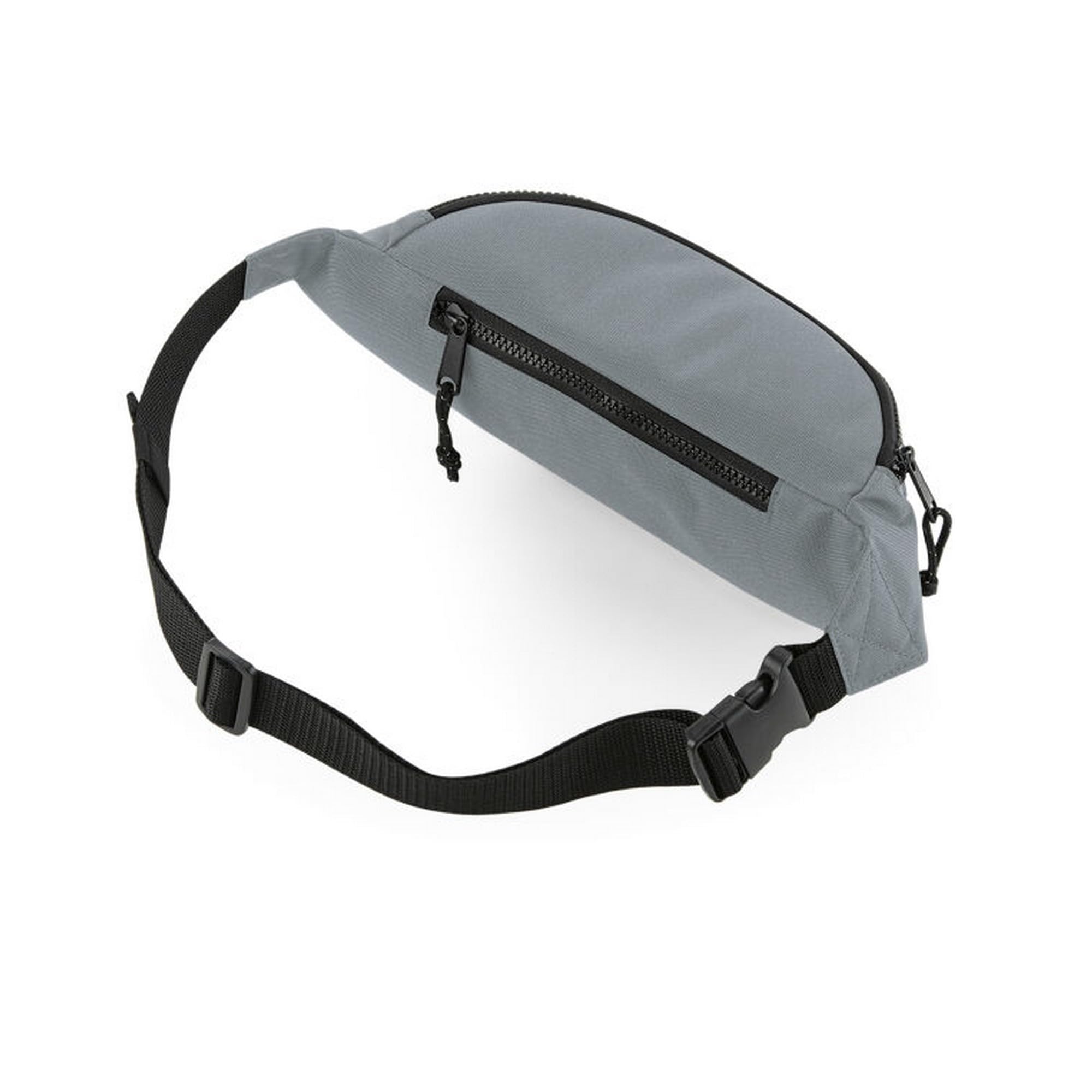 **Bagbase Unisex Recycled Waist Pack - Adjustable Belt Bag for Men & Women - Classic Red (One Size) - Perfect for Travel, Hiking, Running & Daily Use**