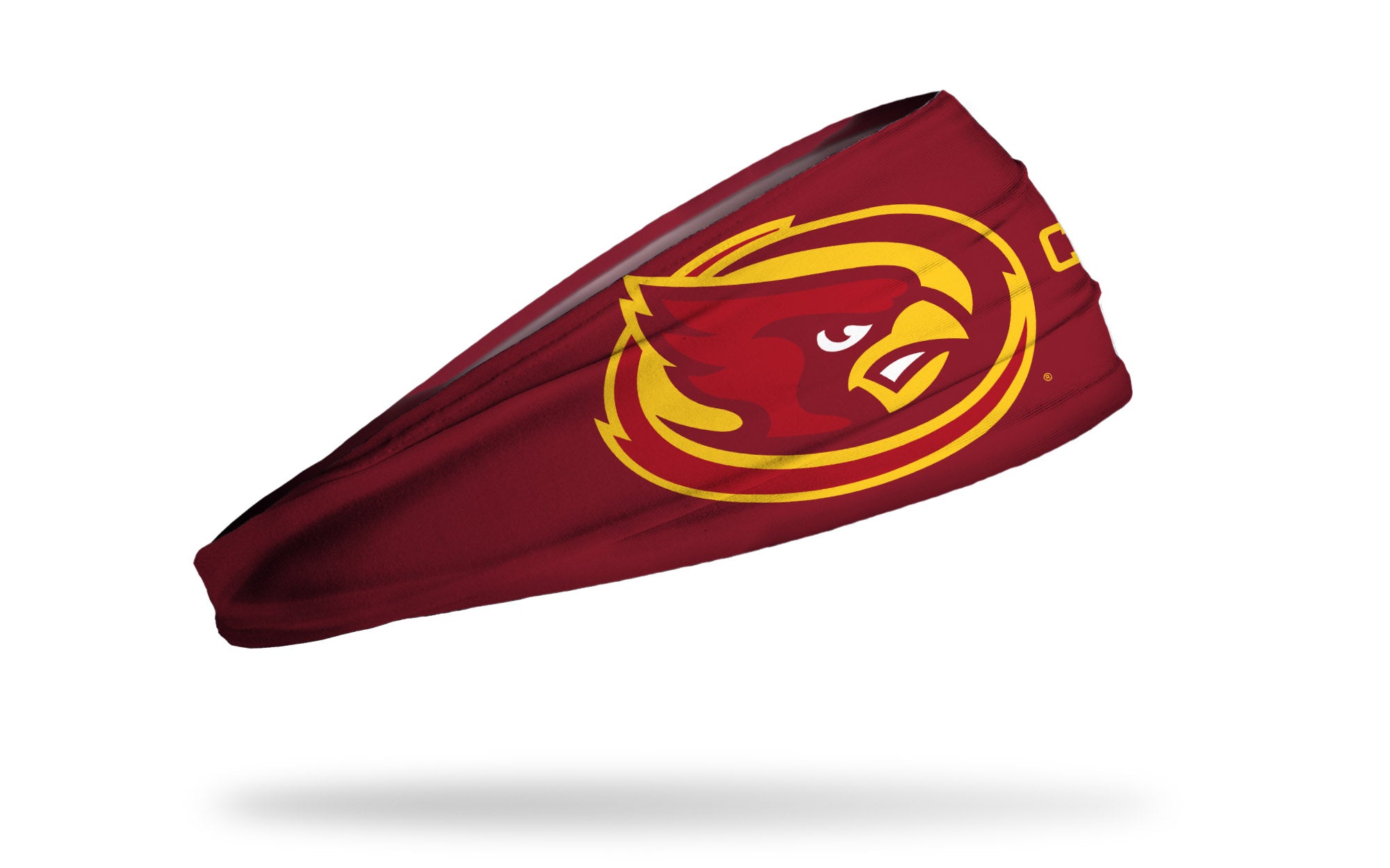 Iowa State University Oversized Logo Red Big Bang Lite Headband - Comfortable Adjustable Sports Headwear for Running, Workouts, and School Spirit