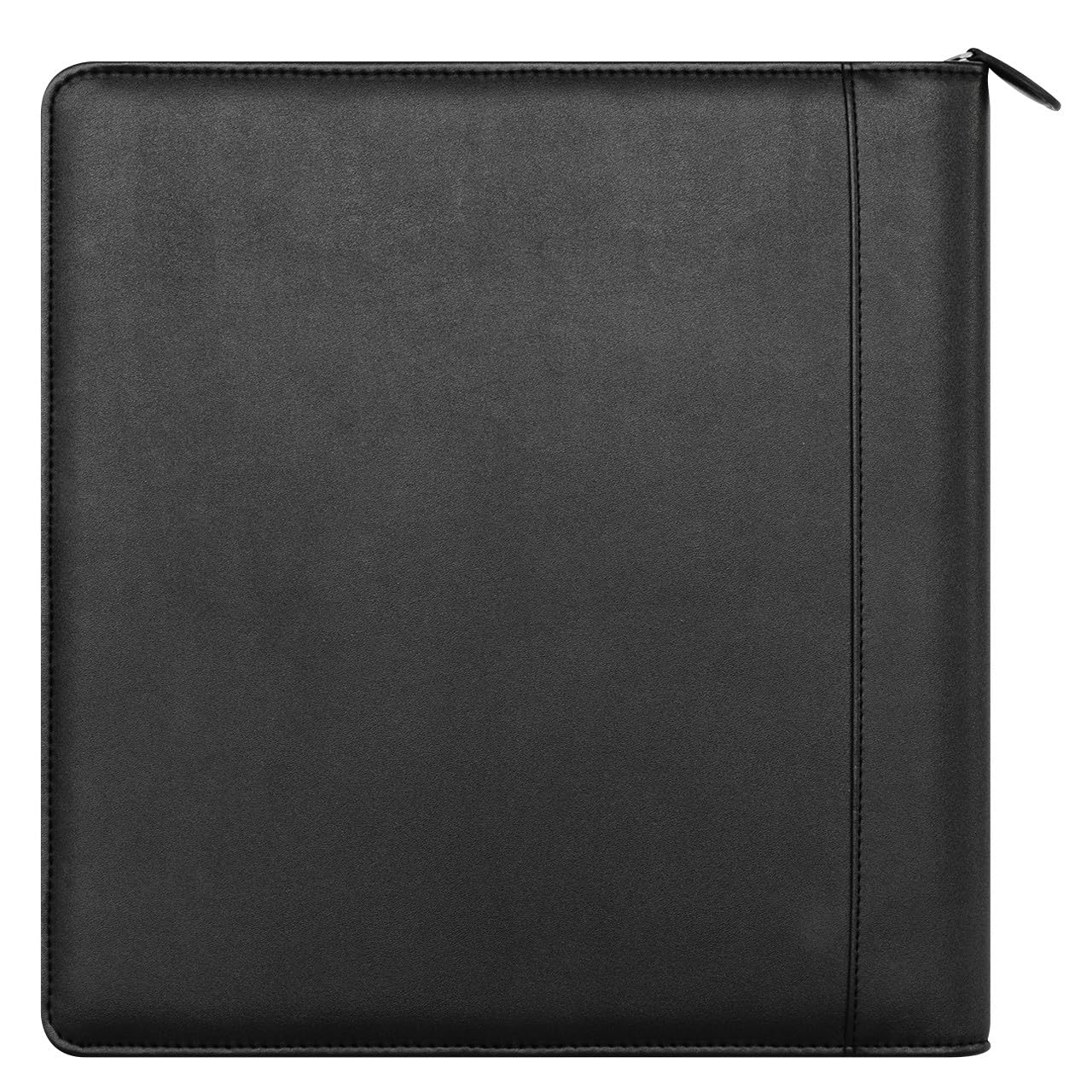 FranklinCovey FC Basics Binder - Simulated Leather Zipper Binder (Monarch Size, Black) - Professional Organizer for Business Meetings, School & Office Documents