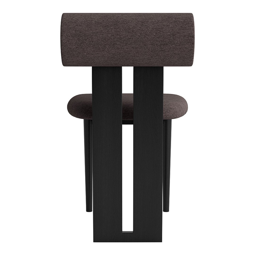 Modern Hippo Side Chair - Sturdy Wooden Accent Chair for Dining Room, Living Room & Office - Comfortable & Stylish Home Decor
