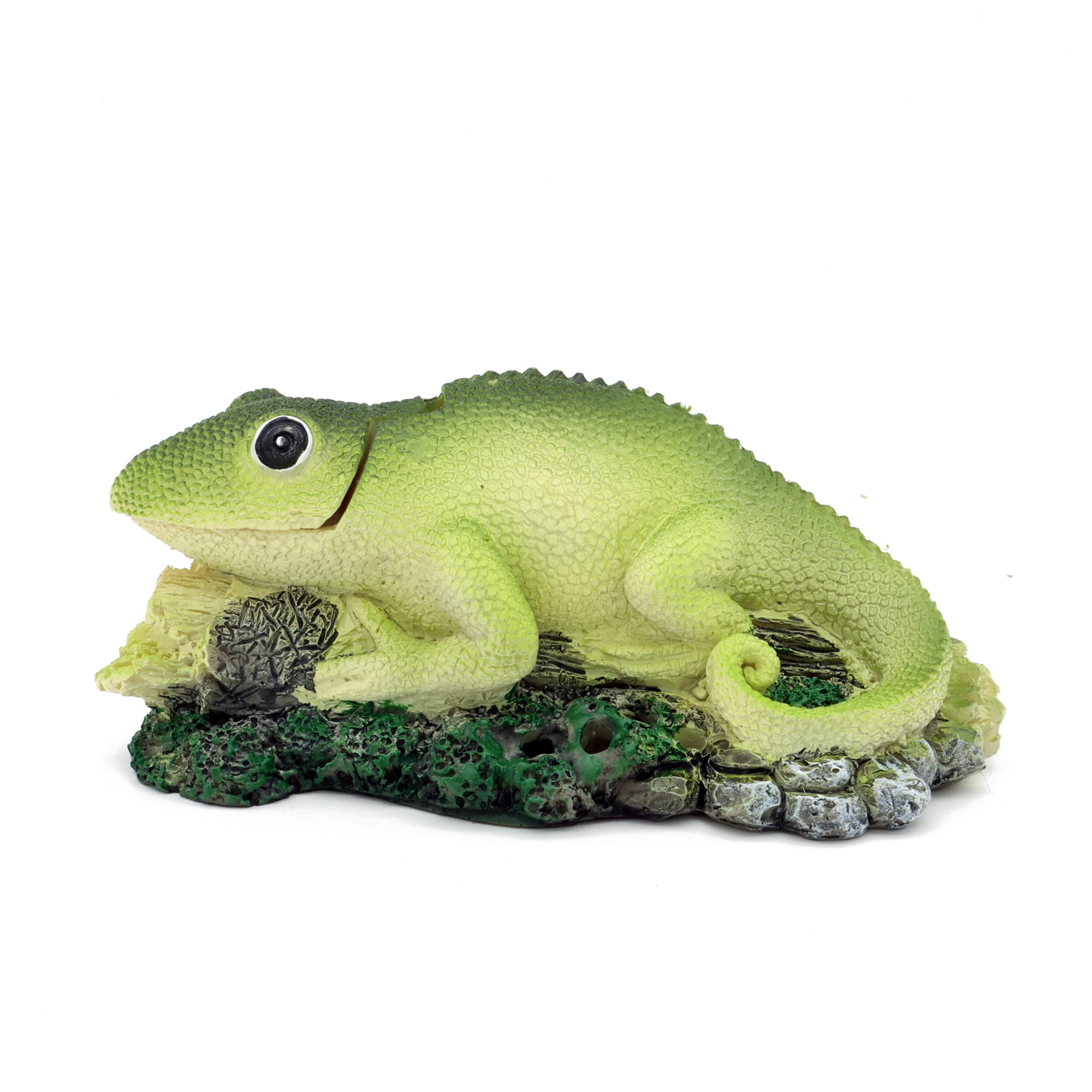 ALEGI Aquarium Air Bubbler Decorations - Lizard-Shaped Fish Tank Ornament with Oxygen Bubbles | Perfect for Freshwater & Saltwater Tanks, Enhances Water Aeration for Healthy Fish