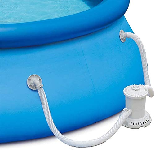 Summer Waves 13ft x 33in Quick Set Inflatable Above Ground Pool with Filter Pump - Easy Setup Backyard Swimming Pool for Family Fun, Outdoor Parties & Summer Relaxation
