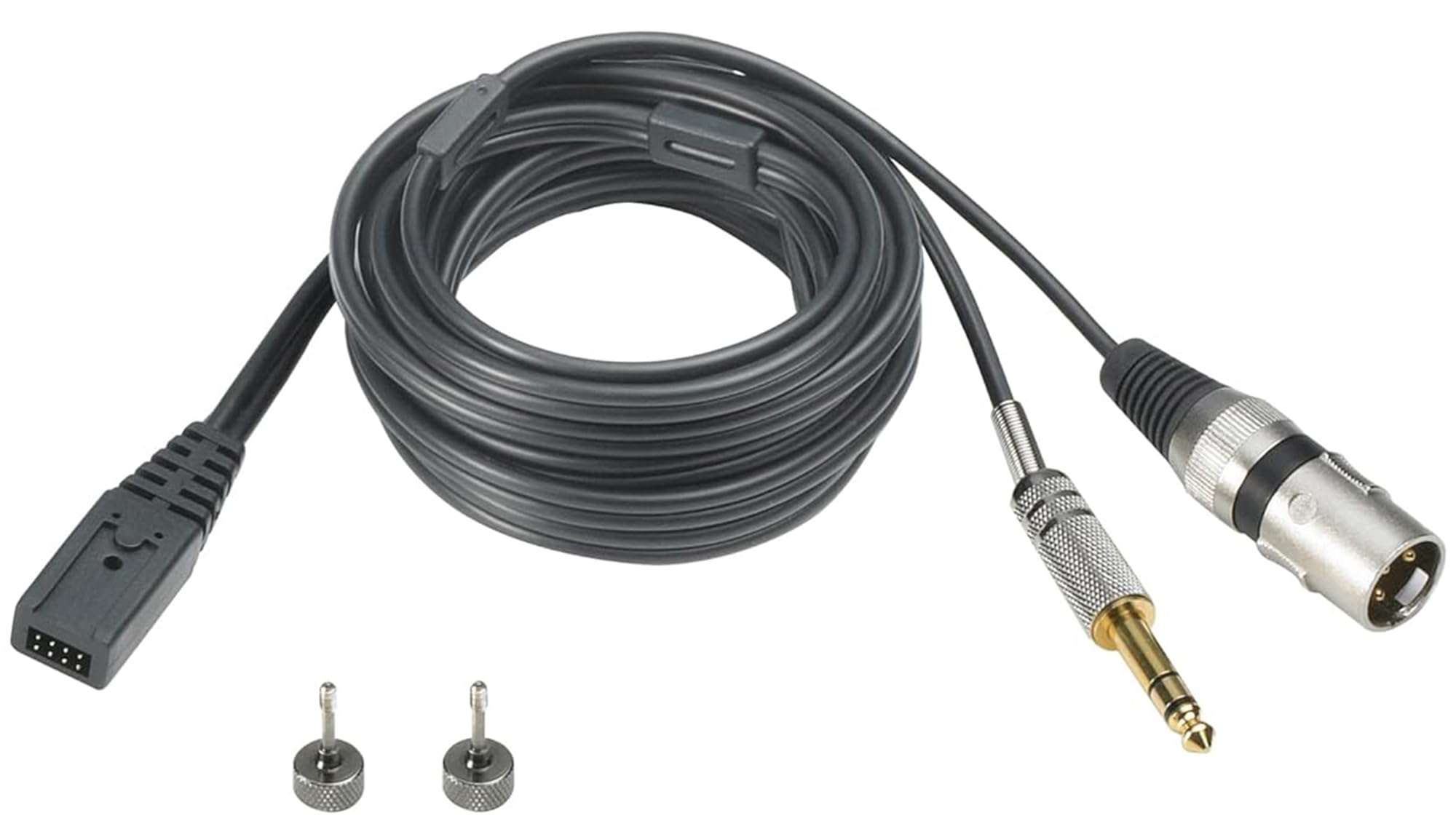 Audio-Technica BPHS1 Professional Broadcast Stereo Headset with XLR Cable - Black (Includes Carrying Case, Stand & Polishing Cloth) - Perfect for Podcasting, Radio Broadcasting & Studio Recording