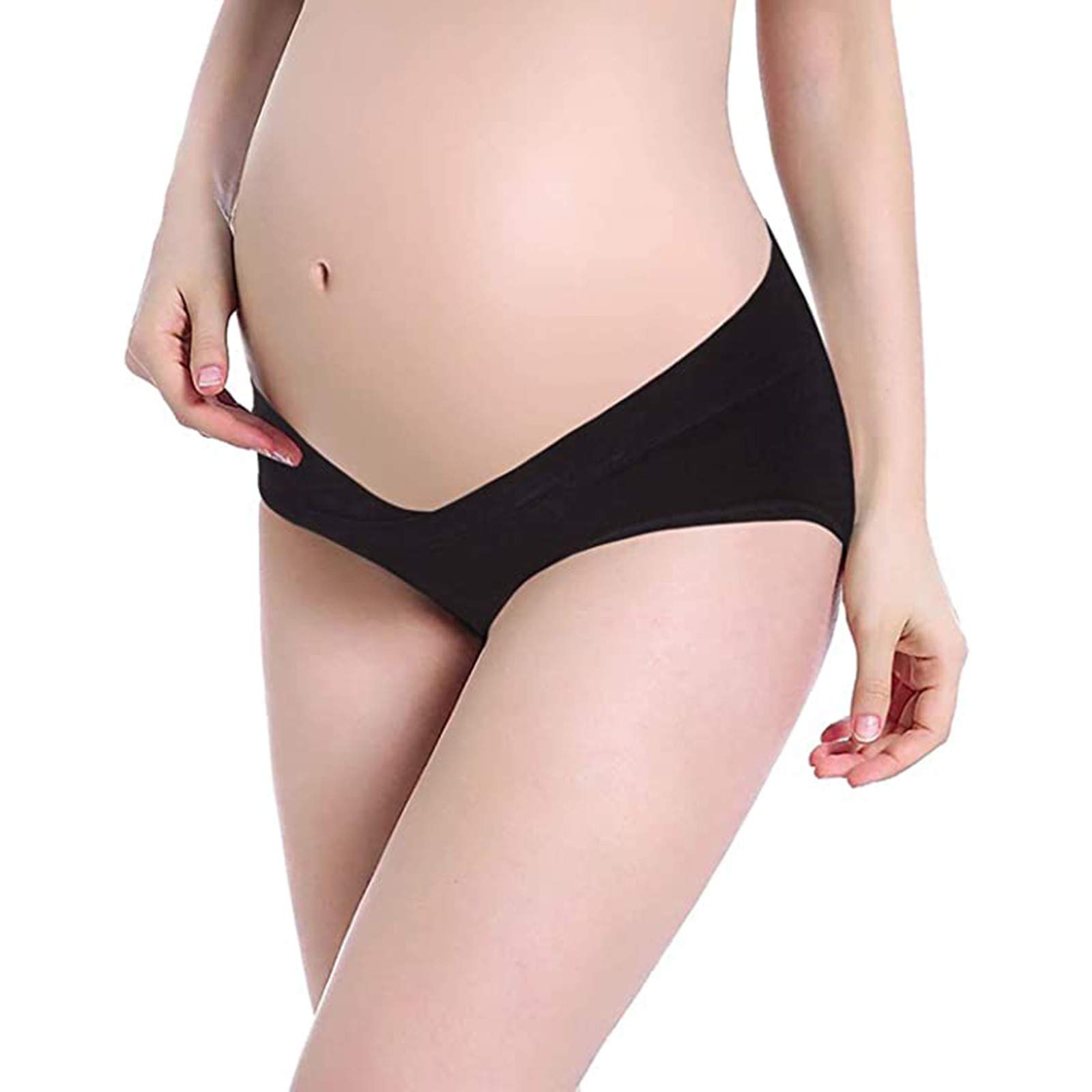 Postpartum Maternity Cotton V-Shaped Underwear - Soft Breathable Post-Pregnancy Panties for Comfort & Recovery | Overnight Delivery | Ideal for New Moms, Nursing & Post C-Section Care
