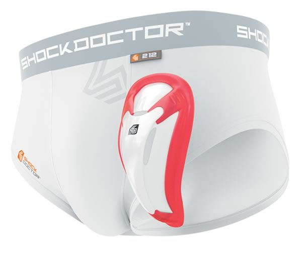 Shock Dr. Groin Cup with Brief - Protective Athletic Support for Men - Perfect for MMA, Boxing, Martial Arts & Sports Training