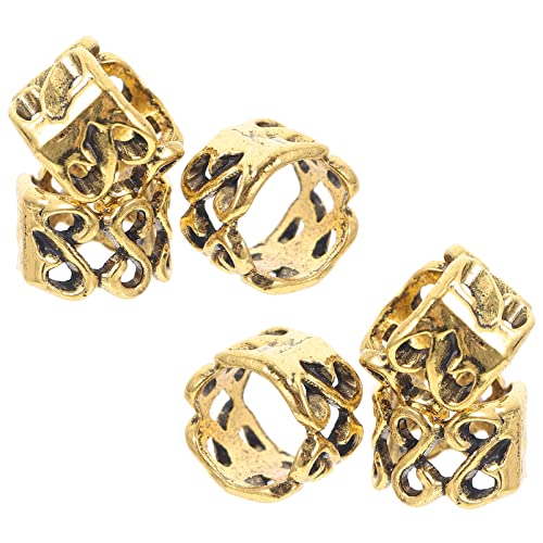 Vintage Dreadlock Beads & Hair Cuffs - 20Pcs Boho Hair Jewelry Set for Braids, Locs & Twists | Hair Accessories for Men & Women | Perfect for Festivals, Weddings & Everyday Style