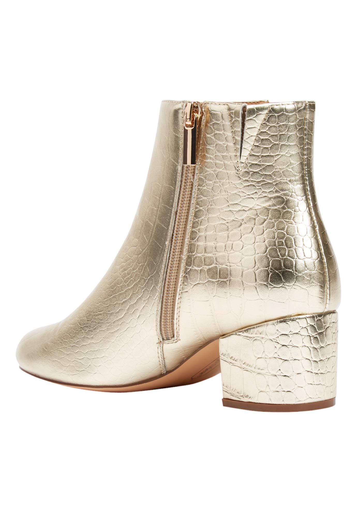 Comfortview Women's Wide Width Sidney Booties - Stylish & Comfortable Ankle Boots for Work, Casual Outfits & Fall Fashion