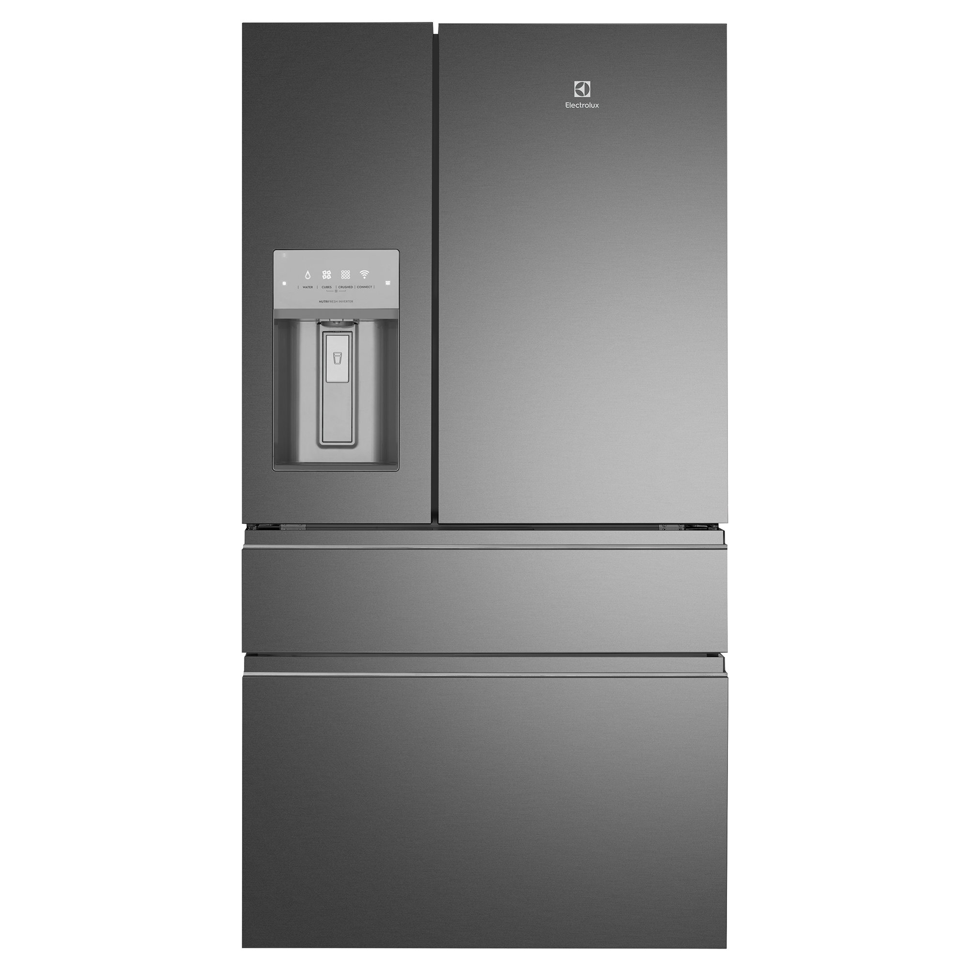 Electrolux 609L French Door Refrigerator EHE6899BA - Energy Efficient Stainless Steel Fridge for Modern Kitchens & Large Families