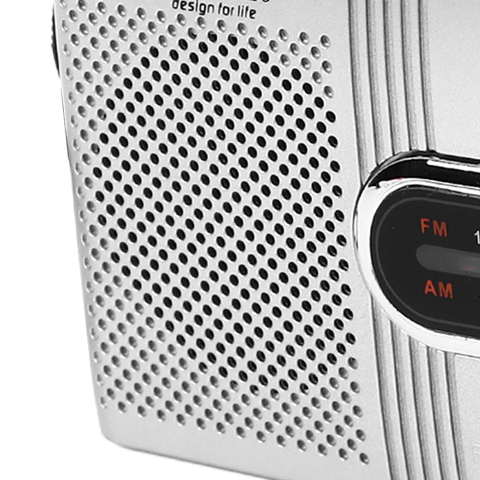 Portable AM/FM Radio with Strong Signal Reception, Battery Operated Pocket Radio with Clear Sound - Perfect for Outdoor Activities, Travel, Camping, and Morning Exercises