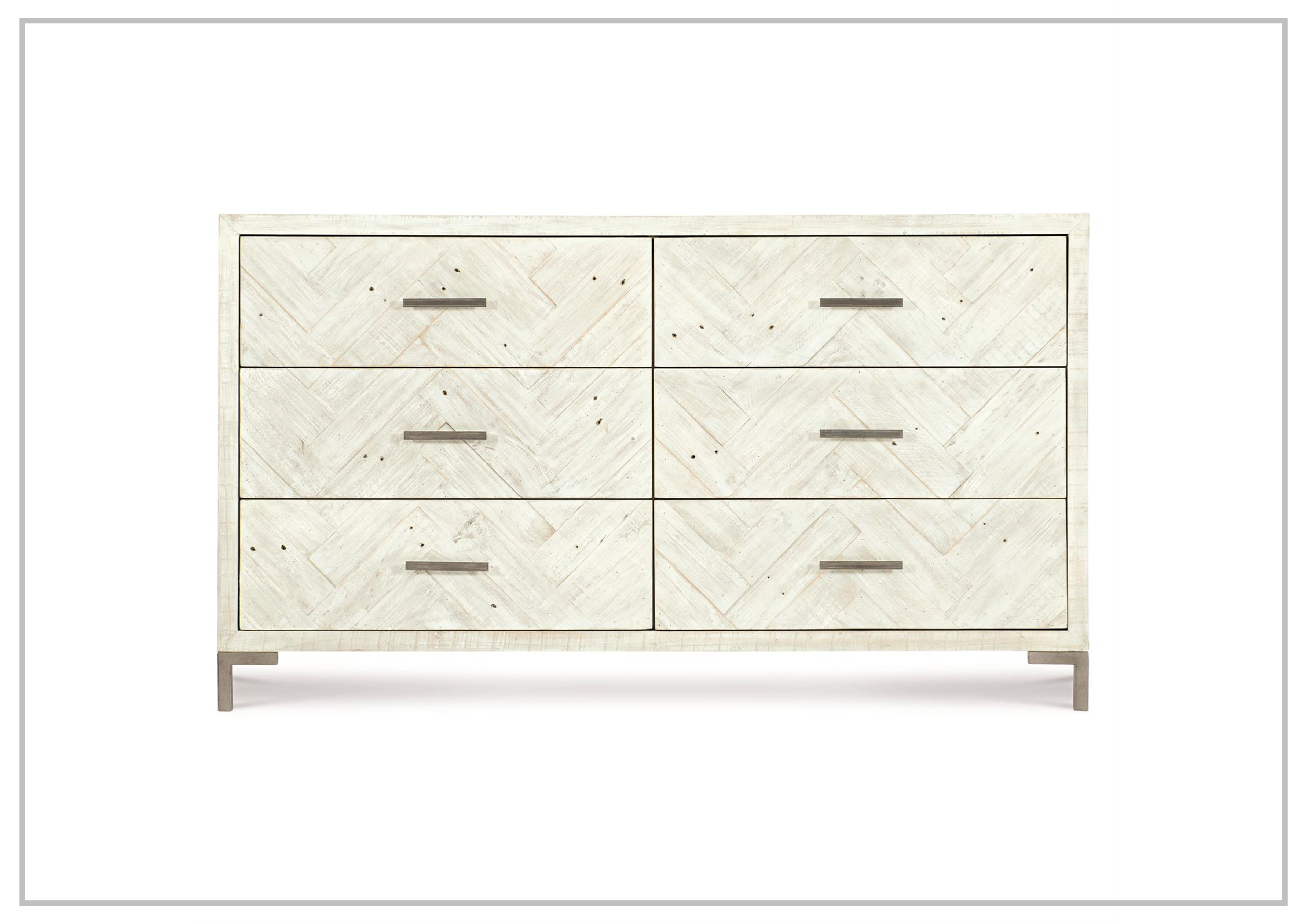 Bernhardt Macauley 6-Drawer Solid Wood Dresser - Stylish Bedroom Storage for Clothes, Linens & Accessories | Perfect for Master Bedroom, Guest Room & Dorm Organization