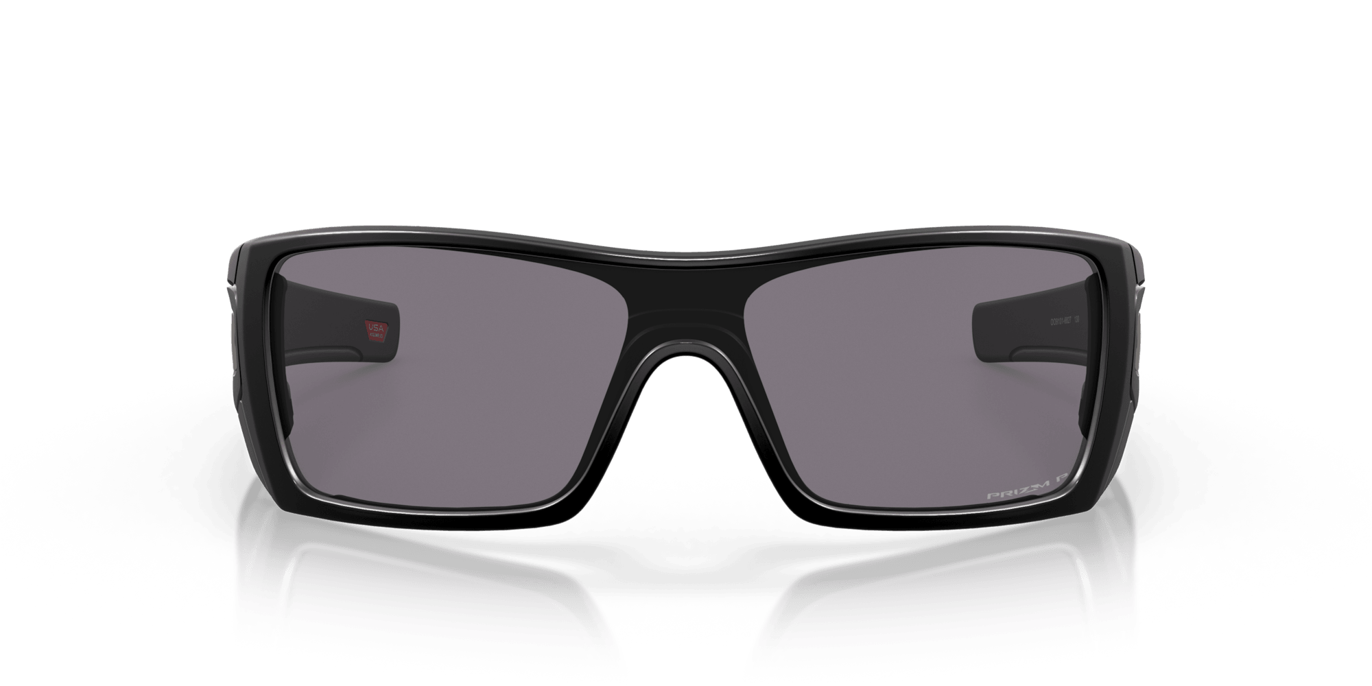 Batwolf Sunglasses - Matte Black Frame with Prizm Grey Polarized Lenses for UV Protection | Perfect for Running, Driving & Outdoor Sports