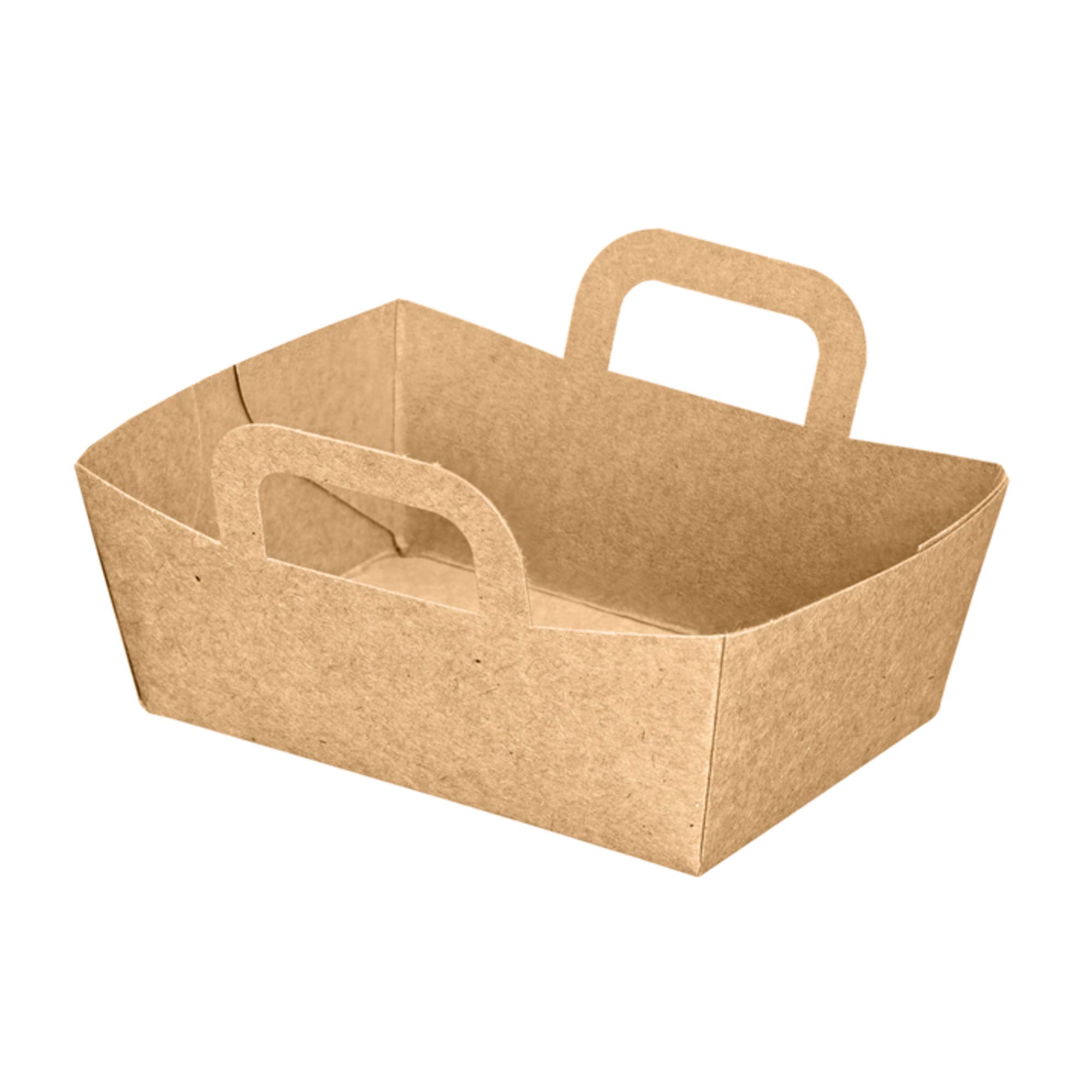 PacknWood - 210CPANIER Recyclable Paper Food Boats - 3.75