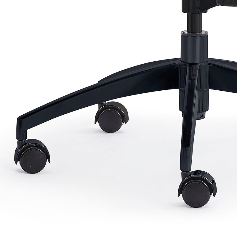 Ergonomic TYLER High Back Office Chair with Walnut & Black Finish - Perfect for Home Office, Gaming, and Workspace Comfort