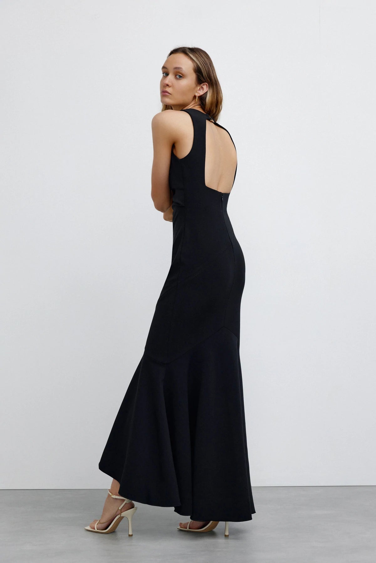 Ezra Black Dress for Women - Elegant Casual & Party Wear - Perfect for Office, Date Night & Special Occasions