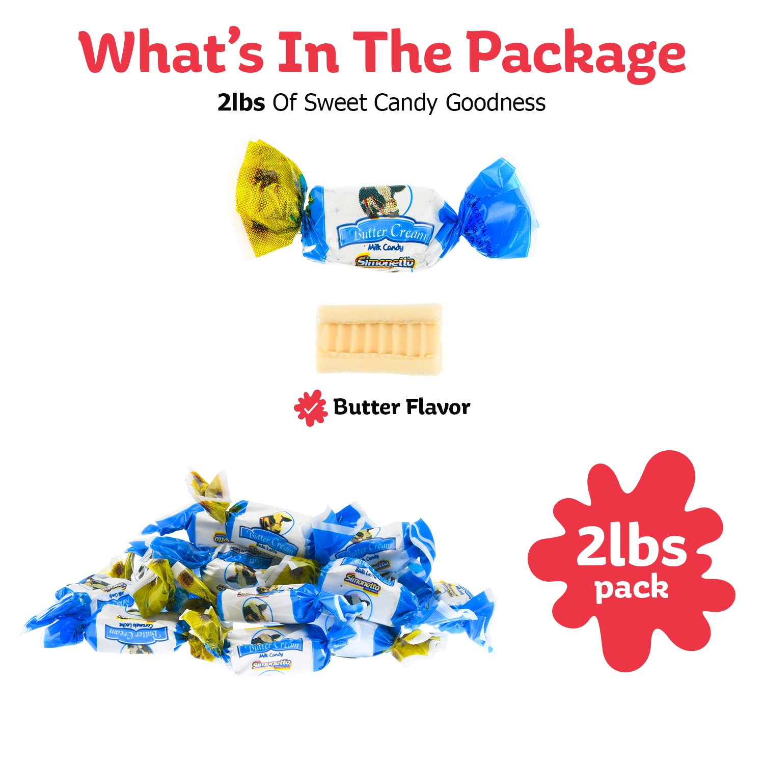Royal Hard Candy Buttercream Chew - 270 Pieces Bulk Candy for Parties, Gifts & Dessert Toppings