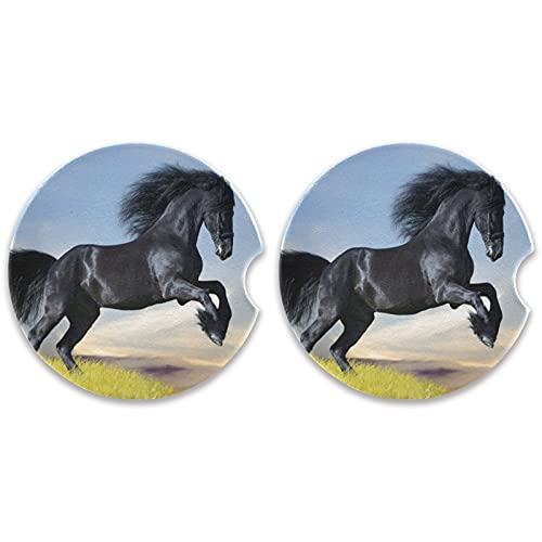 Running Black Horse