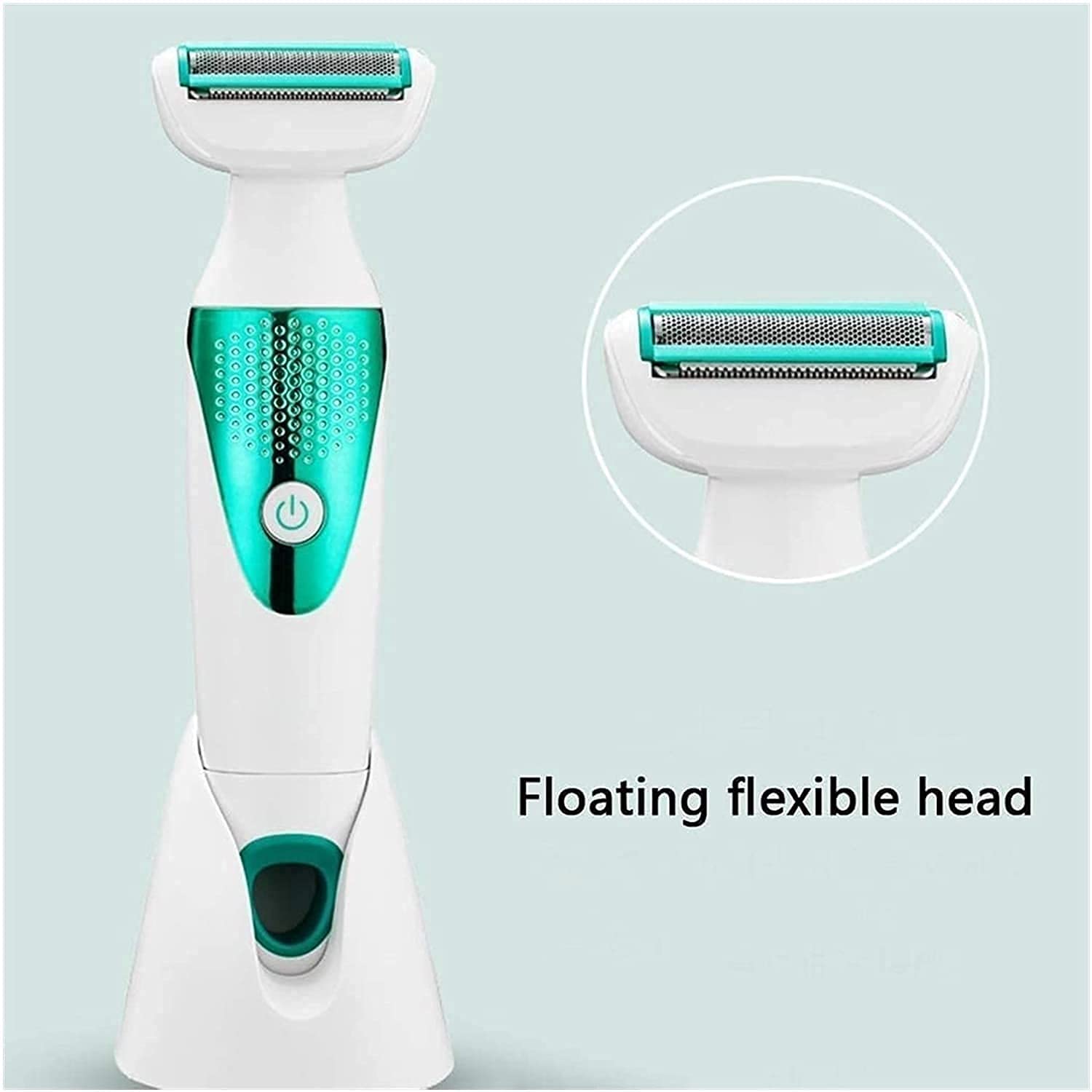5-in-1 Cordless Women's Shaver & Epilator Kit - Painless Hair Removal for Legs, Underarms & Bikini Area | Rechargeable Wet/Dry Use for Shower & Travel | Smooth Skin at Home or On-The-Go