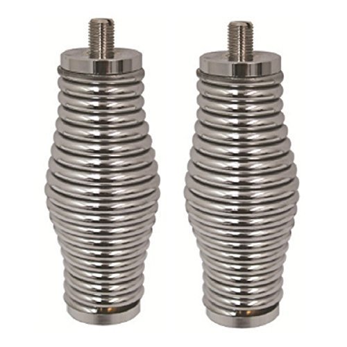 2 Pack Procomm JBC305 Heavy Duty CB Radio Antenna Spring - Durable Stainless Steel Coil for Truck, RV & Off-Road Vehicles - Improves Signal Reception & Reduces Vibration