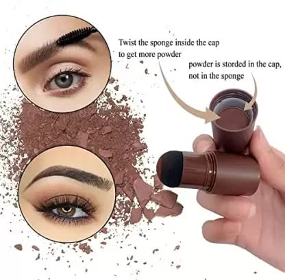 Long Lasting Waterproof Mascara & Eyebrow Stamp Kit - Volumizing, Smudge-Proof, Easy Application for Perfect Brows & Lashes - Ideal for Daily Makeup, Special Occasions, and Professional Looks