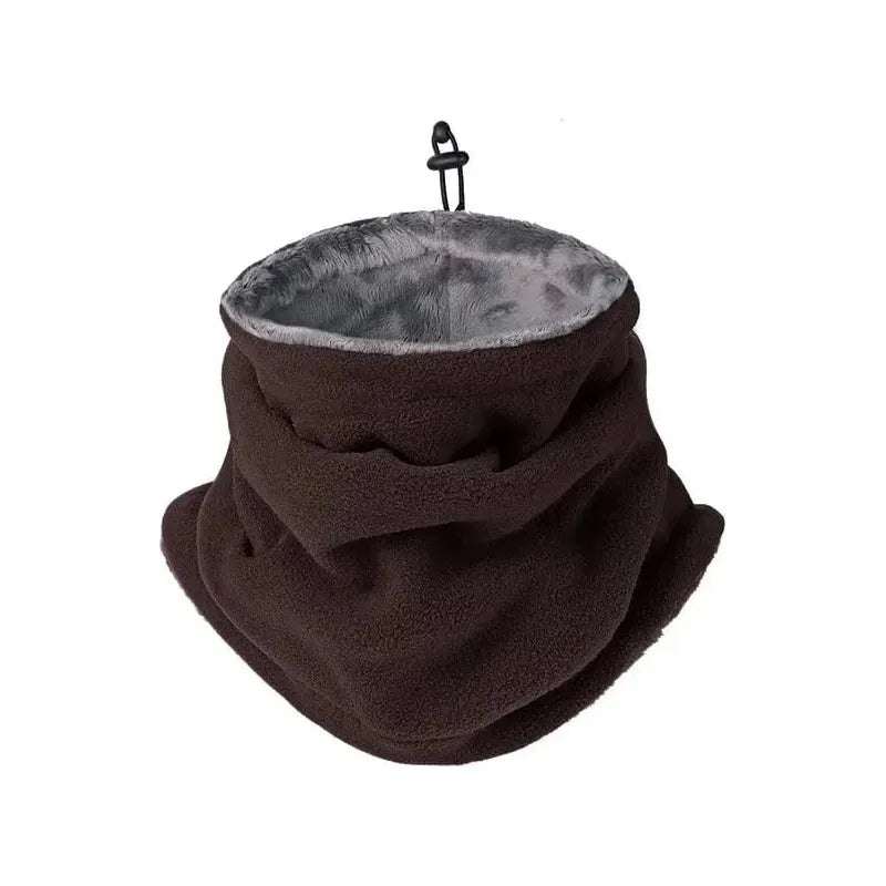 Winter Warm Ski Mask for Men - Fleece Neck Warmer & Windproof Scarf - Balaclava for Camping, Hiking, Fishing & Cycling - Cold Weather Face Protection