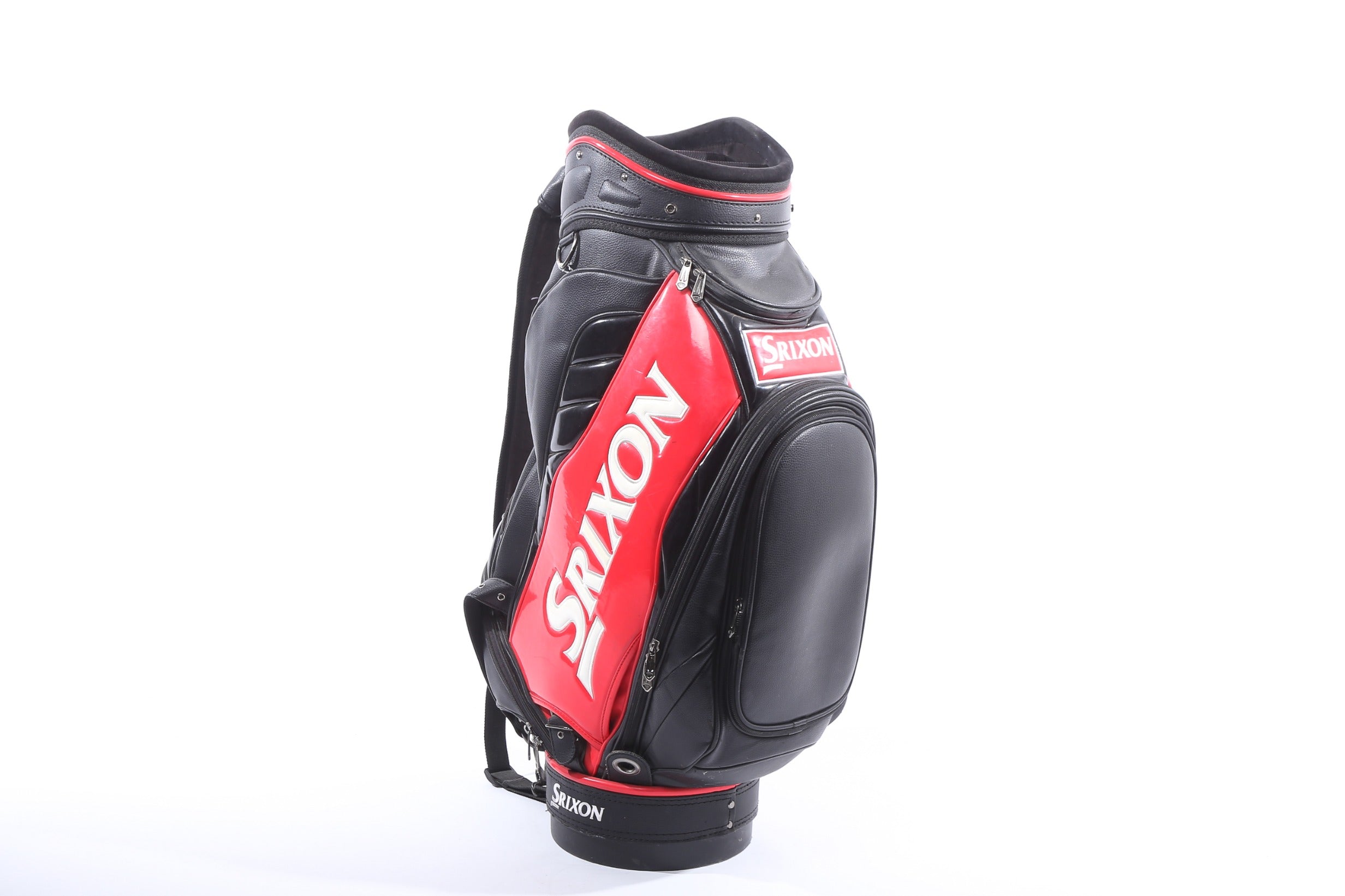 Srixon Staff Golf Bag with 6 Dividers & 8 Pockets - Lightweight Durable Golf Stand Bag for Men & Women - Perfect for Golf Course, Driving Range & Tournament Play
