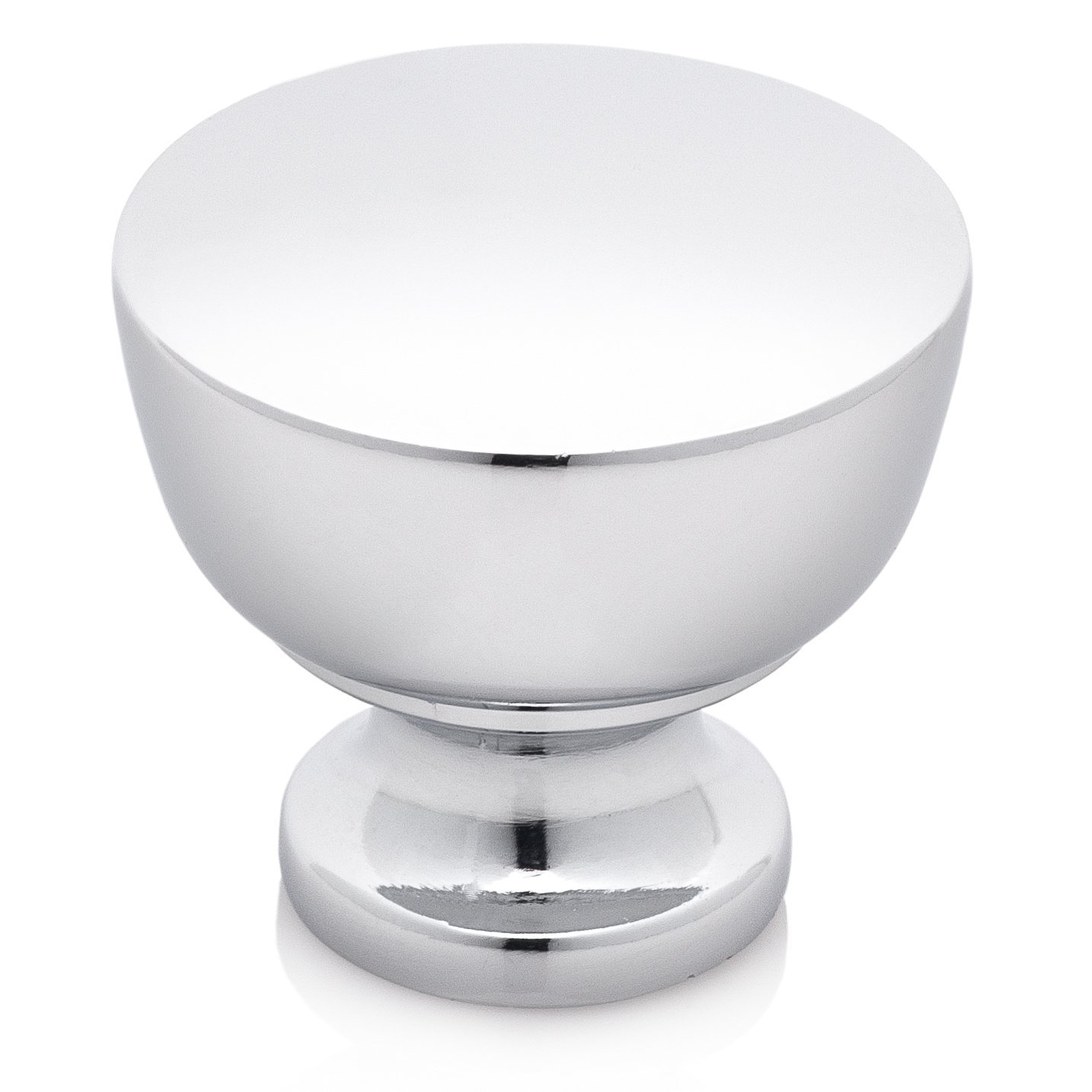 Polished Chrome Cabinet Knobs - Pack of 5 - for Kitchen & Dresser SHKM013-CHR-5