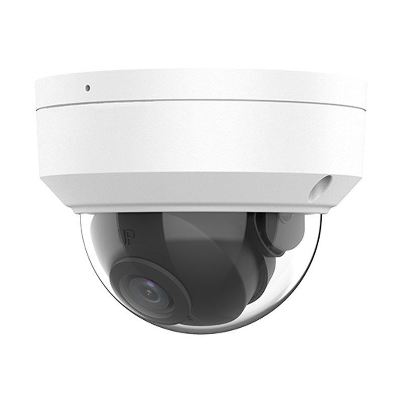 Alibi Vigilant Performance Series 8MP SmartSense Starlight IP Fixed Dome Security Camera with Built-in Mic, Audio/Alarm - Ideal for Home & Business Surveillance