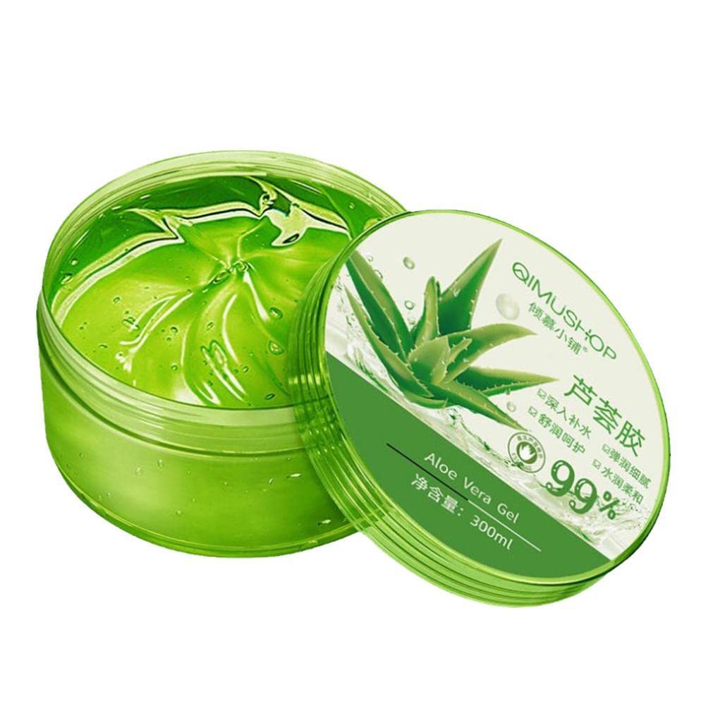 Organic Aloe Vera Gel for Face - Hydrating & Soothing Sun Repair Cream with Whitening Benefits | Women's Skincare for Dry, Sensitive Skin | Perfect for Post-Sun Care & Daily Moisturizing