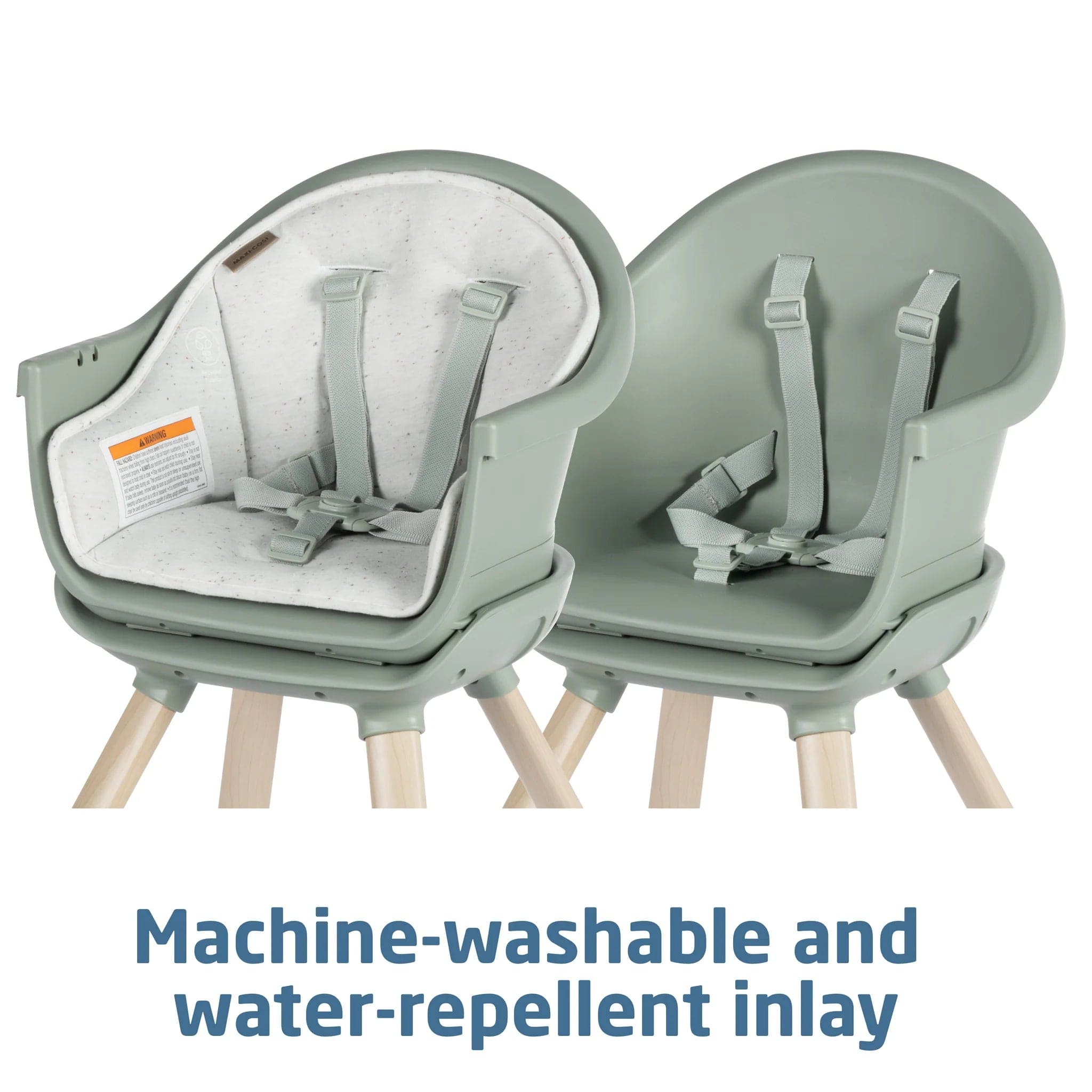 Maxi Cosi Moa 8-in-1 Convertible High Chair for Babies & Toddlers - Adjustable Height, Reclining Seat, Easy Clean - Perfect for Dining, Feeding & Playtime at Home