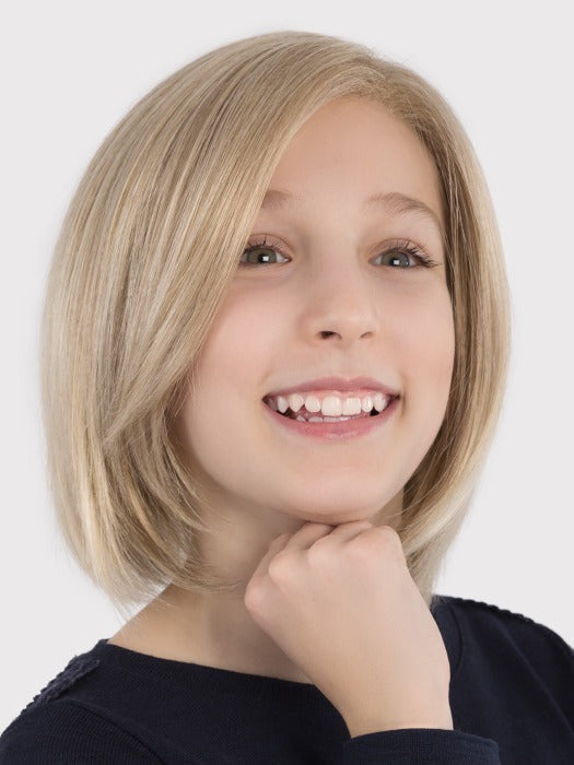 Eli Power Kids Synthetic Wig for Girls - Soft & Comfortable Hairpiece for Costumes, Parties & Play - Perfect for Halloween, Cosplay & Dress-Up