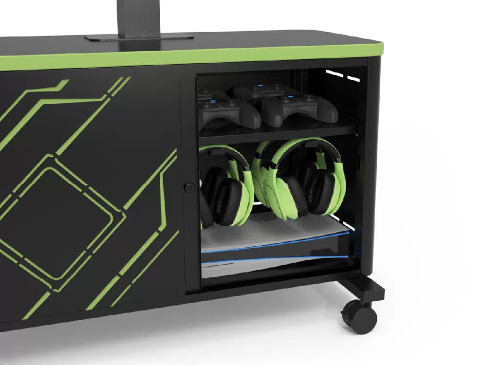 Spectrum Console Gaming Hub™ - Premium Gaming Station for PS5, Xbox & Nintendo Switch - Perfect for Home Entertainment & Multiplayer Gaming