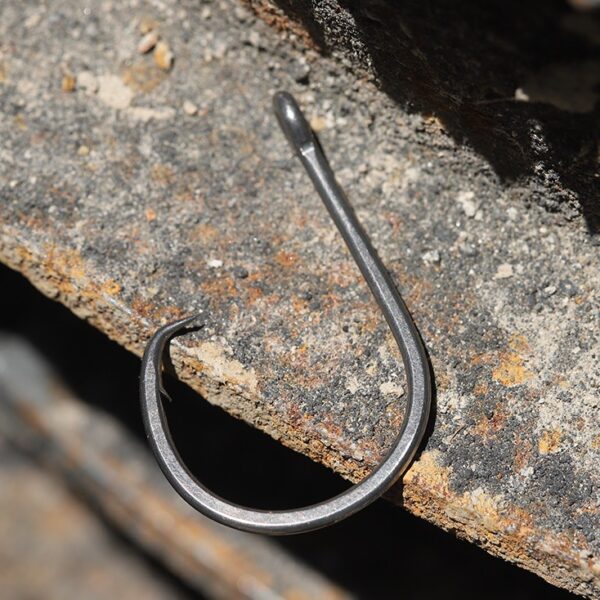 BKK Inline Heavy Circle Fishing Hooks - Stainless Steel Saltwater & Freshwater Fishing Hooks for Bass, Trout, and Catfish - Ideal for Surf Fishing, Deep Sea Fishing, and Ice Fishing