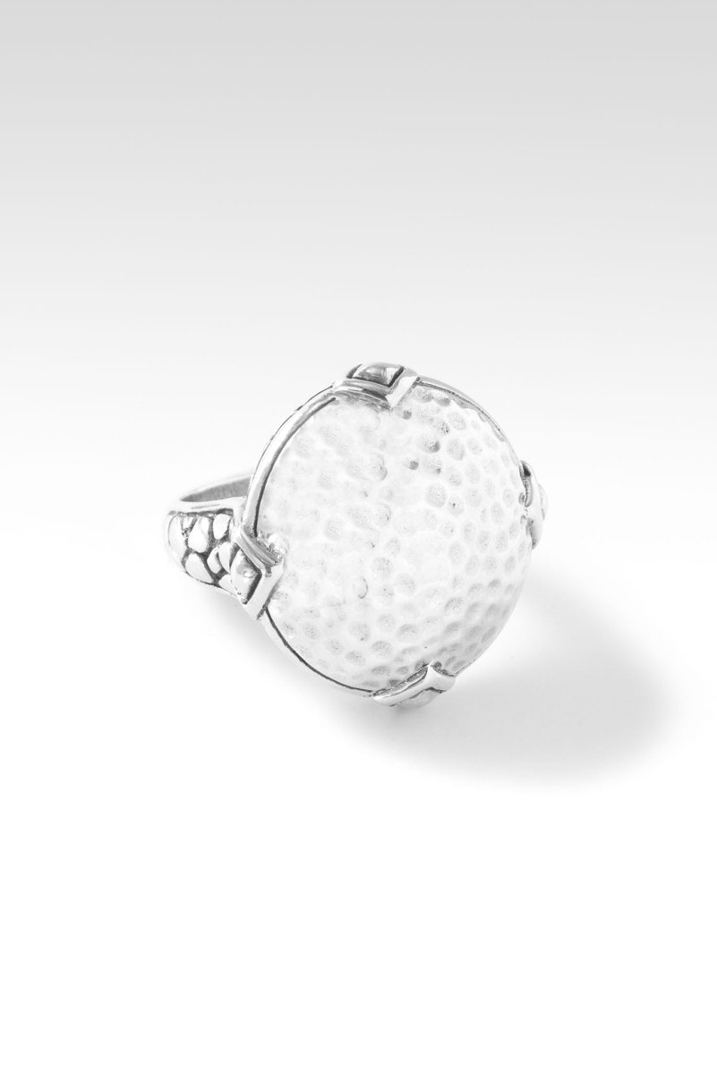 Radiant Spirit Ring™ in Watermark - Elegant Silver Jewelry for Women | Perfect for Weddings, Parties & Everyday Wear
