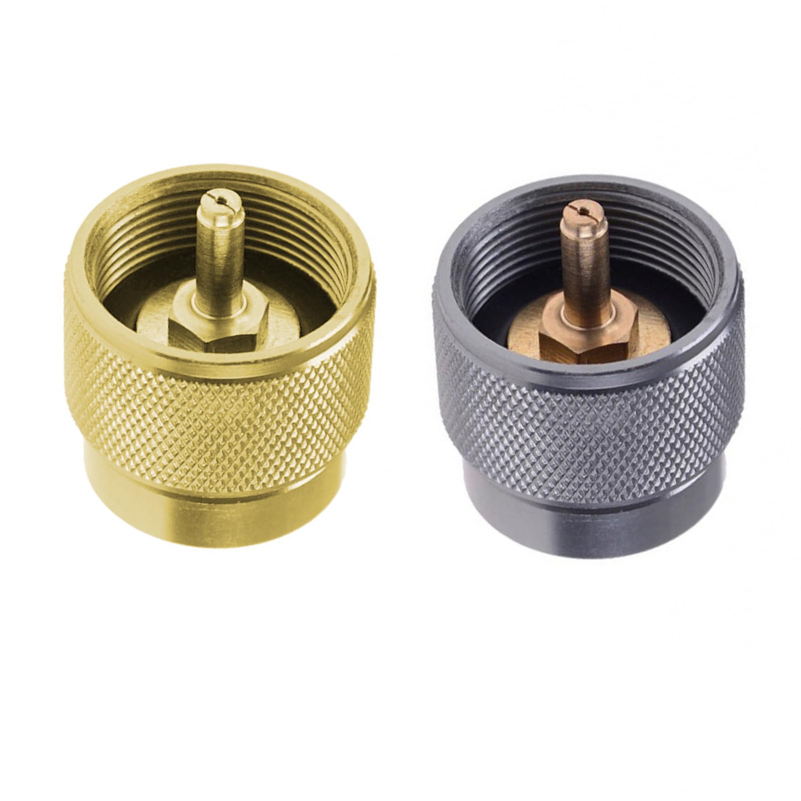 Portable Aluminum Alloy Quick Connect Adapter - Small Conversion Tool for Outdoor Activities, Camping, Hiking & RV Use
