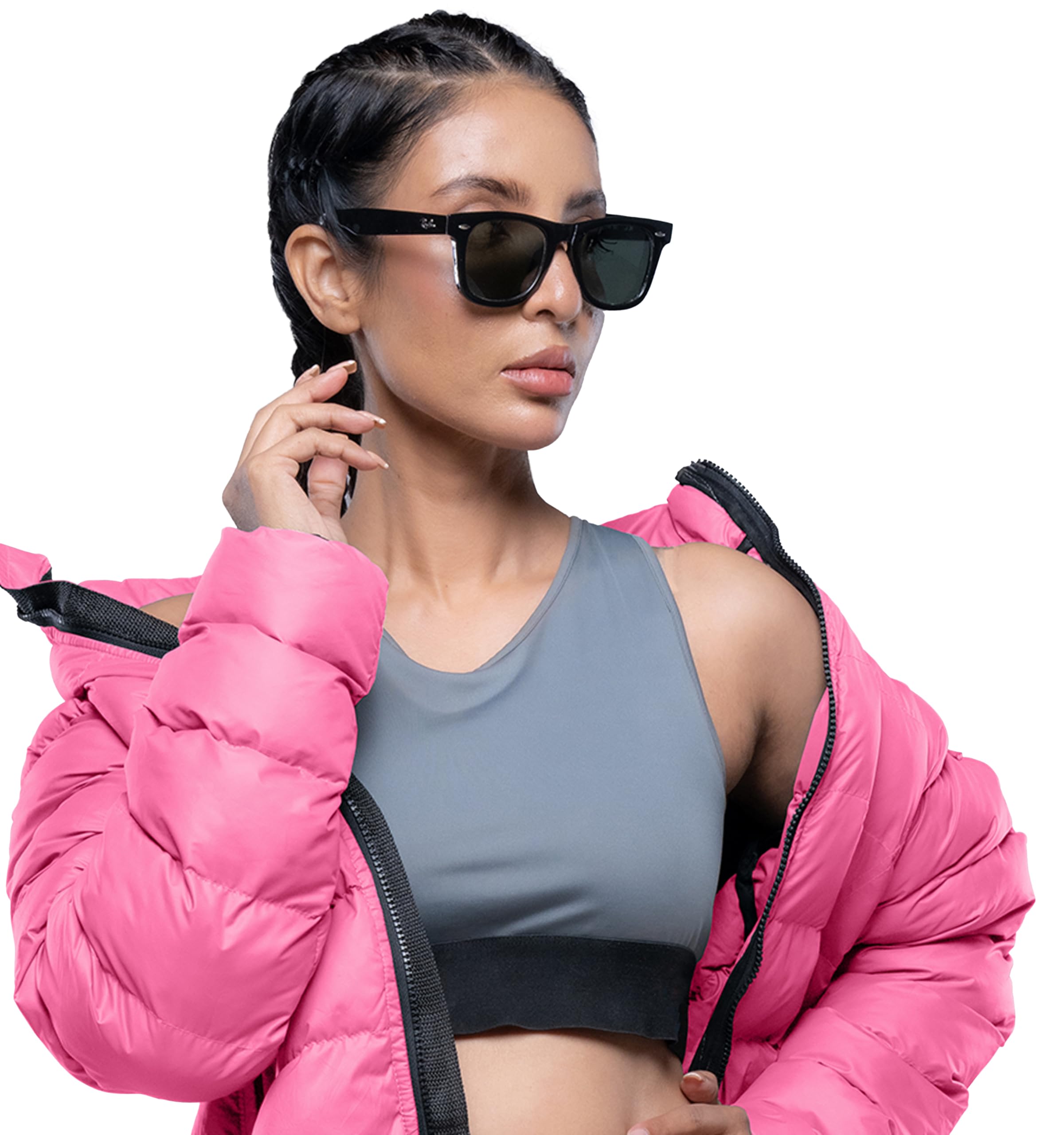 32 Degrees Women's Lightweight Packable Puffer Jacket with Hood - Quilted Winter Coat, Foldable Warm Puffer Coat for Outdoor Activities, Travel & Daily Commute