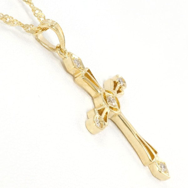 18K Yellow Gold Diamond Necklace for Women - Elegant Fine Jewelry Gift for Anniversary, Valentine's Day & Special Occasions