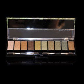 Hard Candy Top Ten Eyeshadow Palette - Green With Envy | Vegan & Cruelty-Free Makeup Set for Smokey Eye & Party Looks