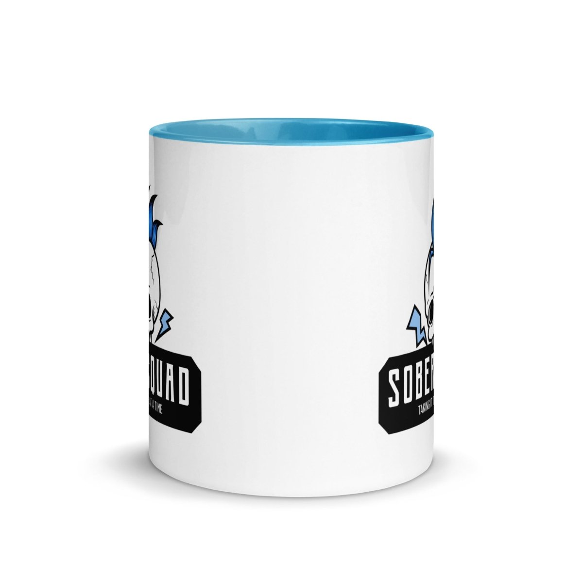 Sober Squad Punk Skull Coffee Mug - Gothic Rock Aesthetic Ceramic Cup for Coffee, Tea & Beer - Perfect for Punk Fans, Barware & Alternative Home Decor