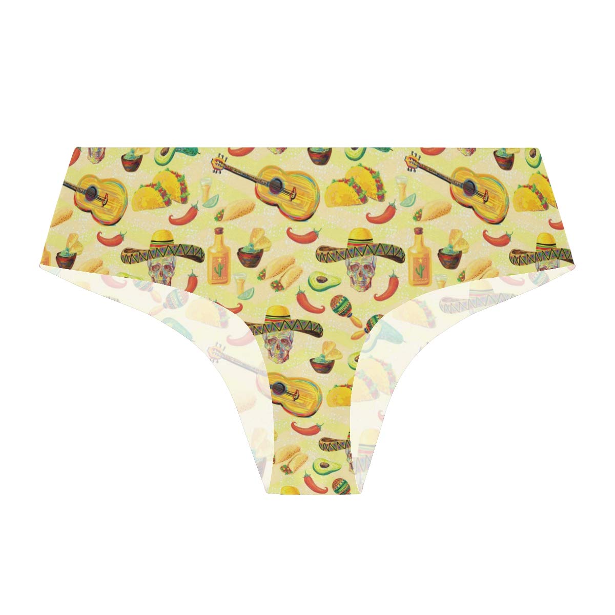 Funny Women's Briefs - Soft Seamless Invisible Panties for Everyday Comfort & Loungewear