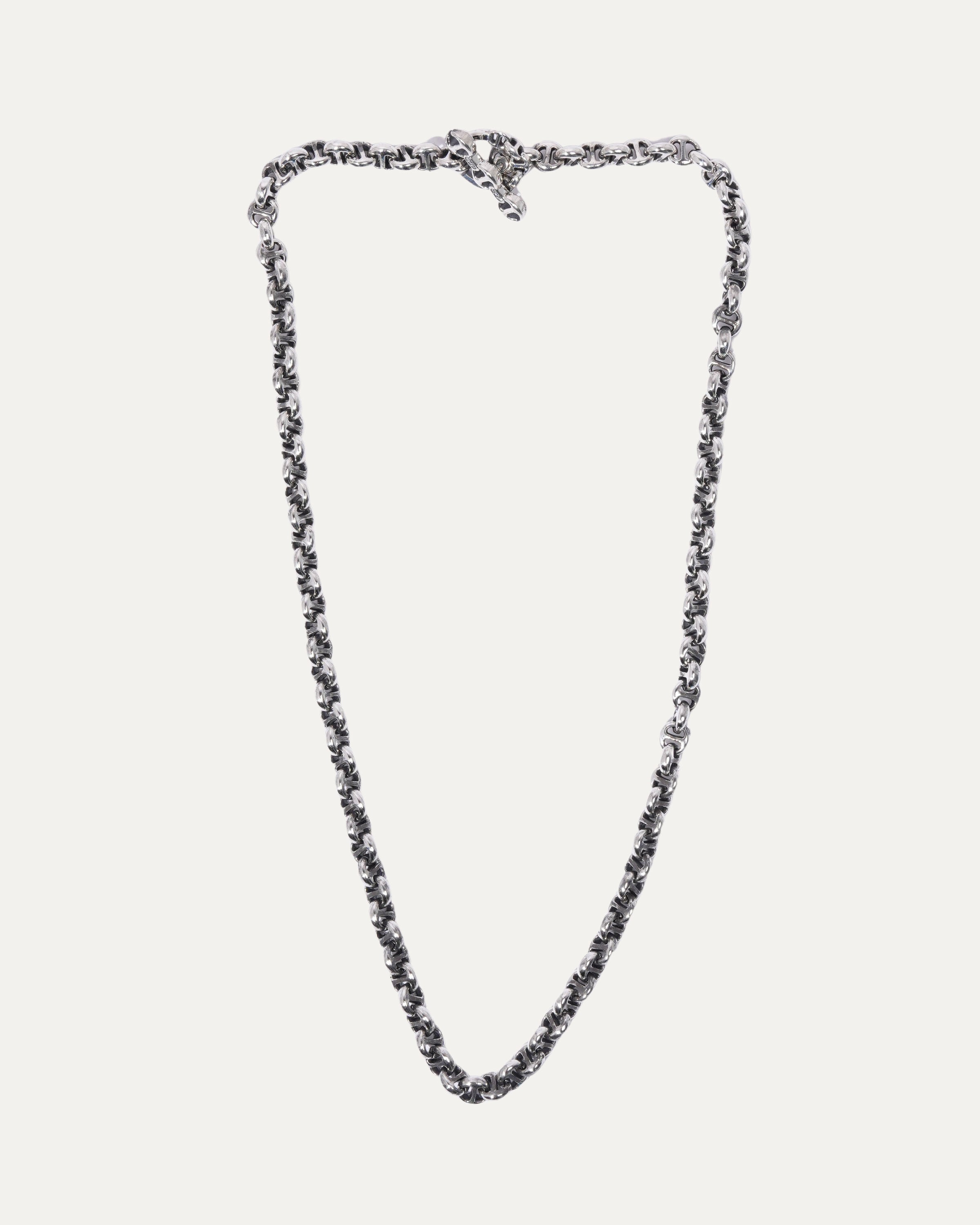 5MM Open Link Diamond Necklace for Women - Elegant Gold/Silver Chain for Everyday Wear & Special Occasions